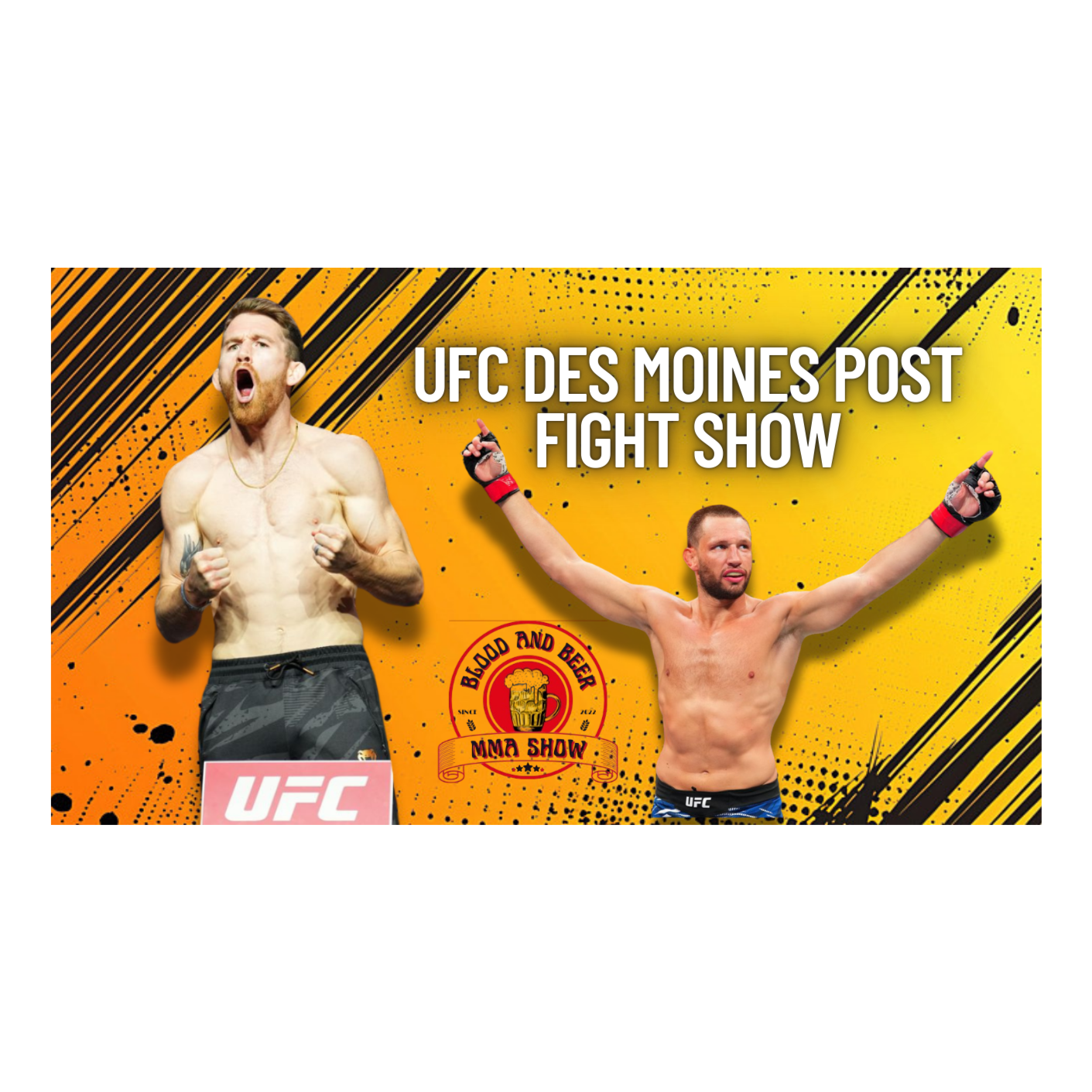 Blood and Beer 143 UFC Des Moines Post Fight Show episode artwork