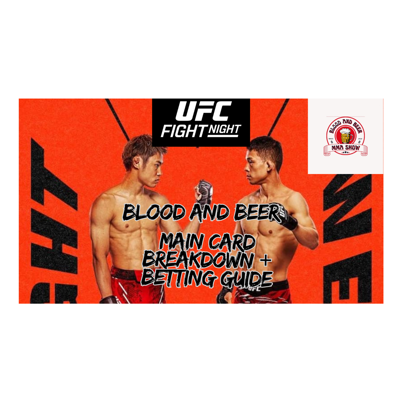 Blood and Beer 165: UFC Fight Night Taira v Park Main Card Breakdown episode artwork