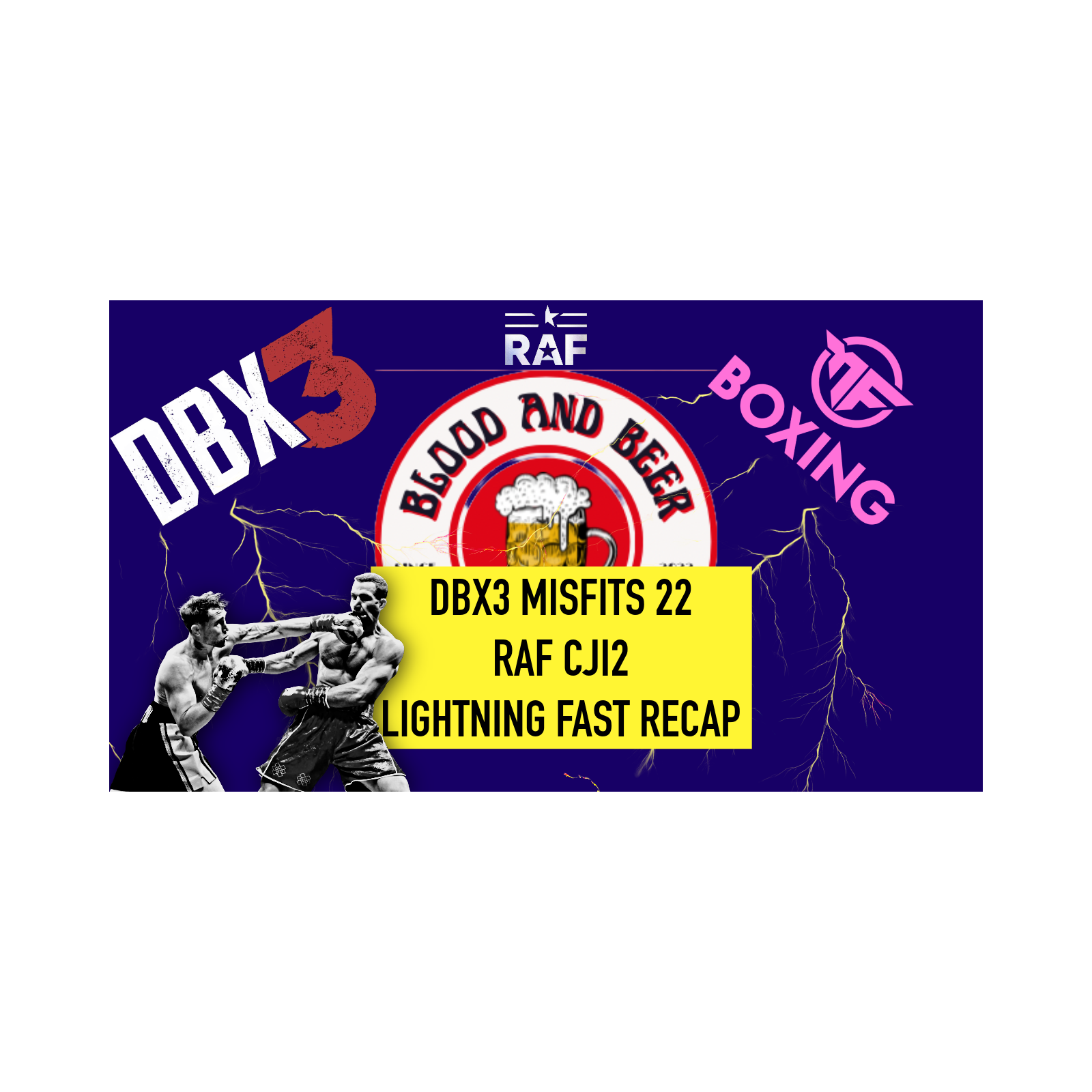 Lightning Fast Recap - Misfits 22 | DX 3 | RAF | CJI2 | Till v Rockhold | Ferguson v Salt Papi episode artwork