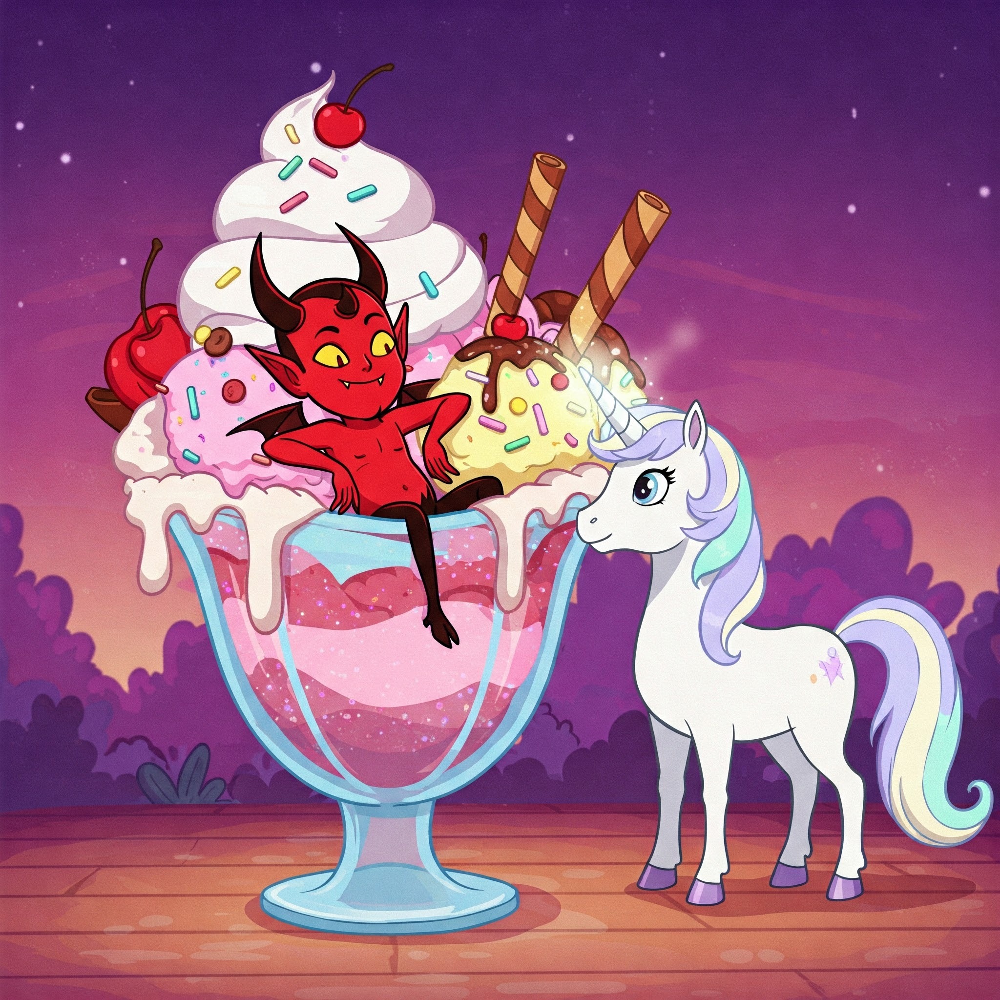 Bloody Sundae: Unicorns  episode artwork