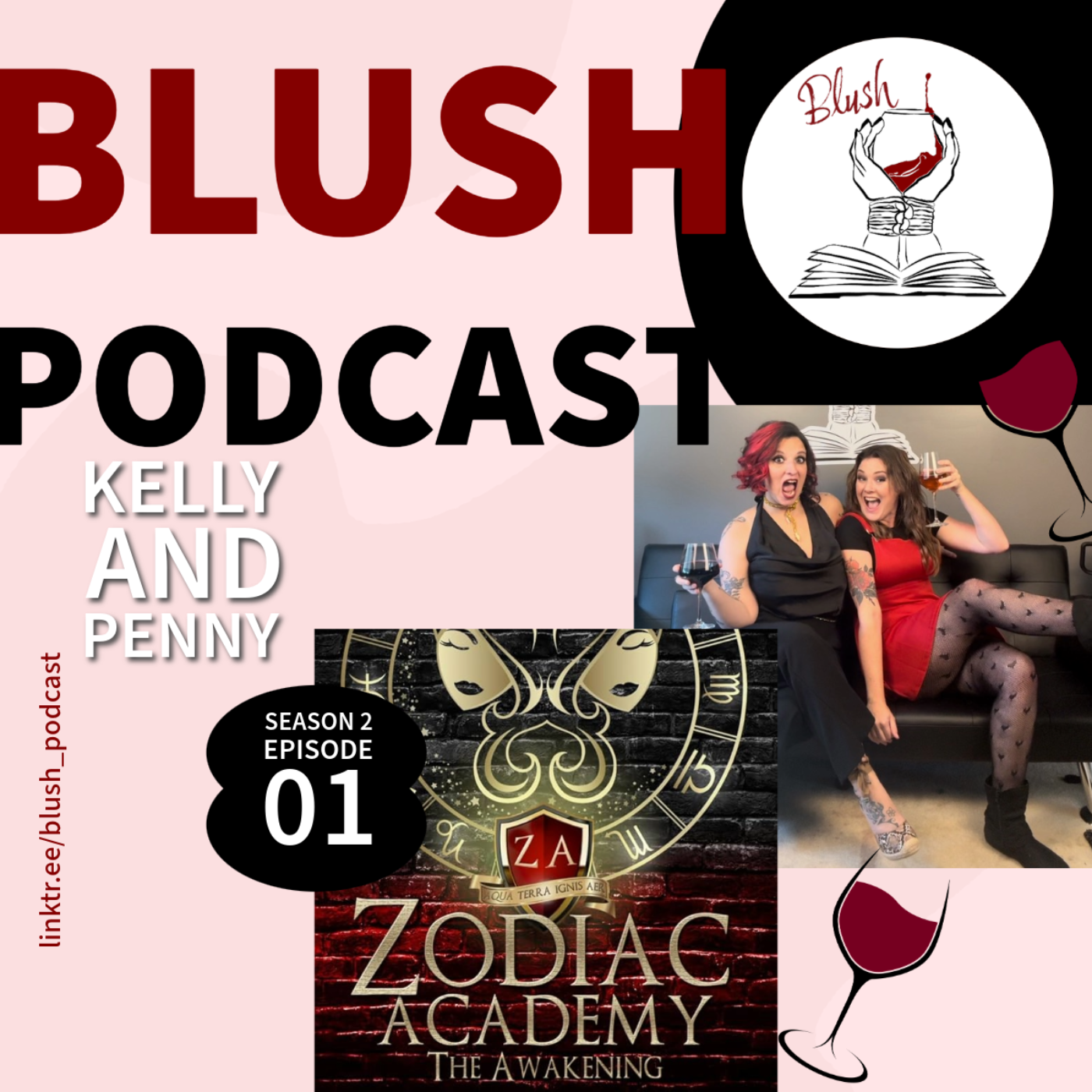 Blush - Good Wine, Naughty Books, Naughtier Conversations