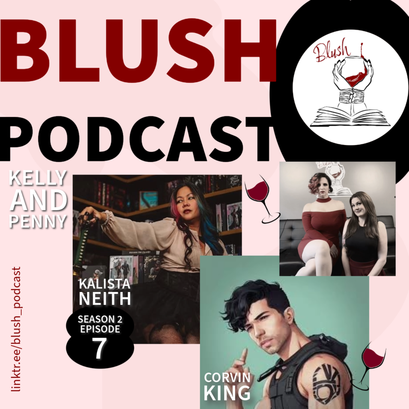 Blush - Good Wine, Naughty Books, Naughtier Conversations