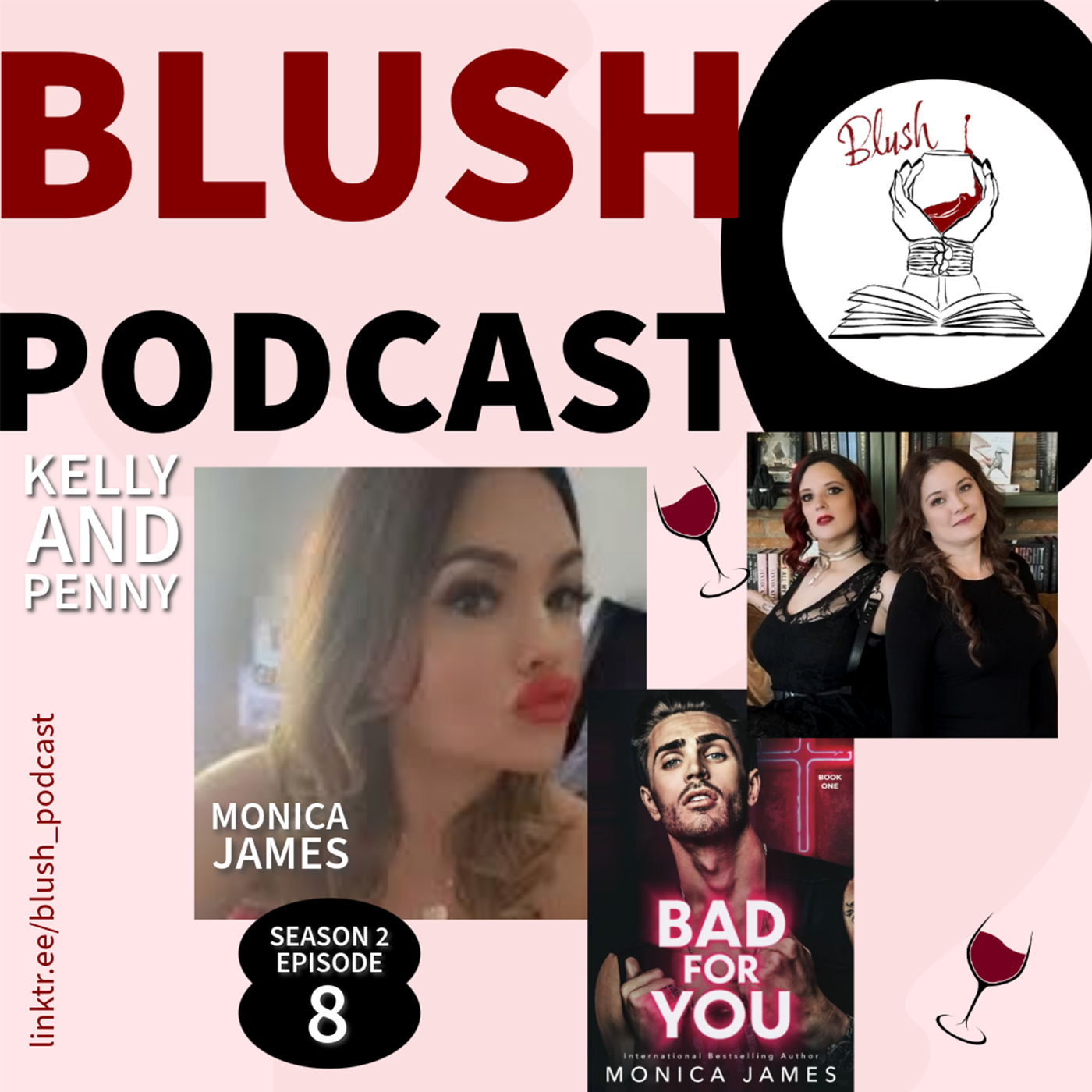 Blush - Good Wine, Naughty Books, Naughtier Conversations