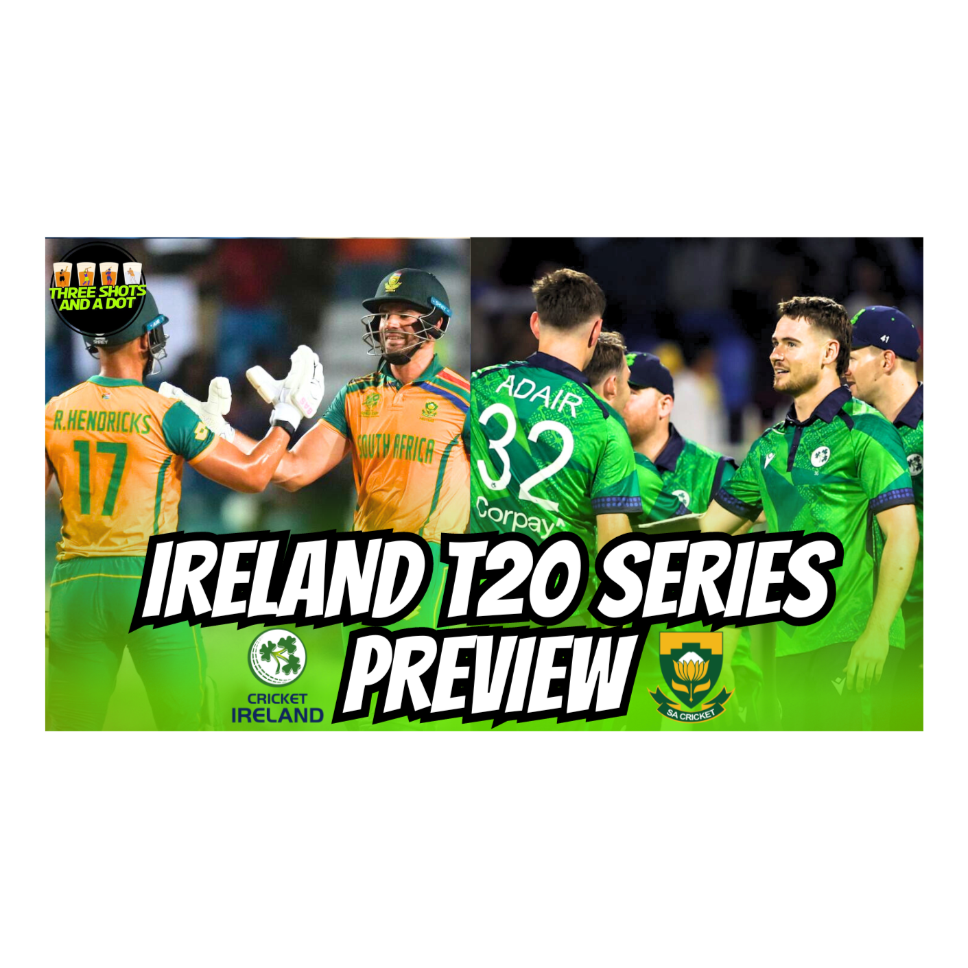 Proteas Chat: Ireland vs South Africa T20 Series