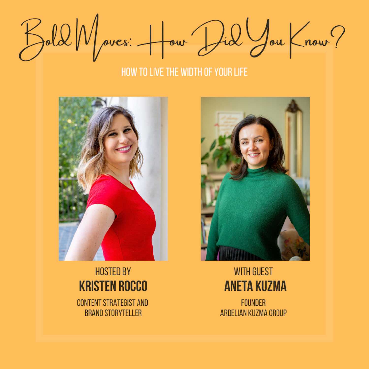Bold Moves: How Did You Know?
