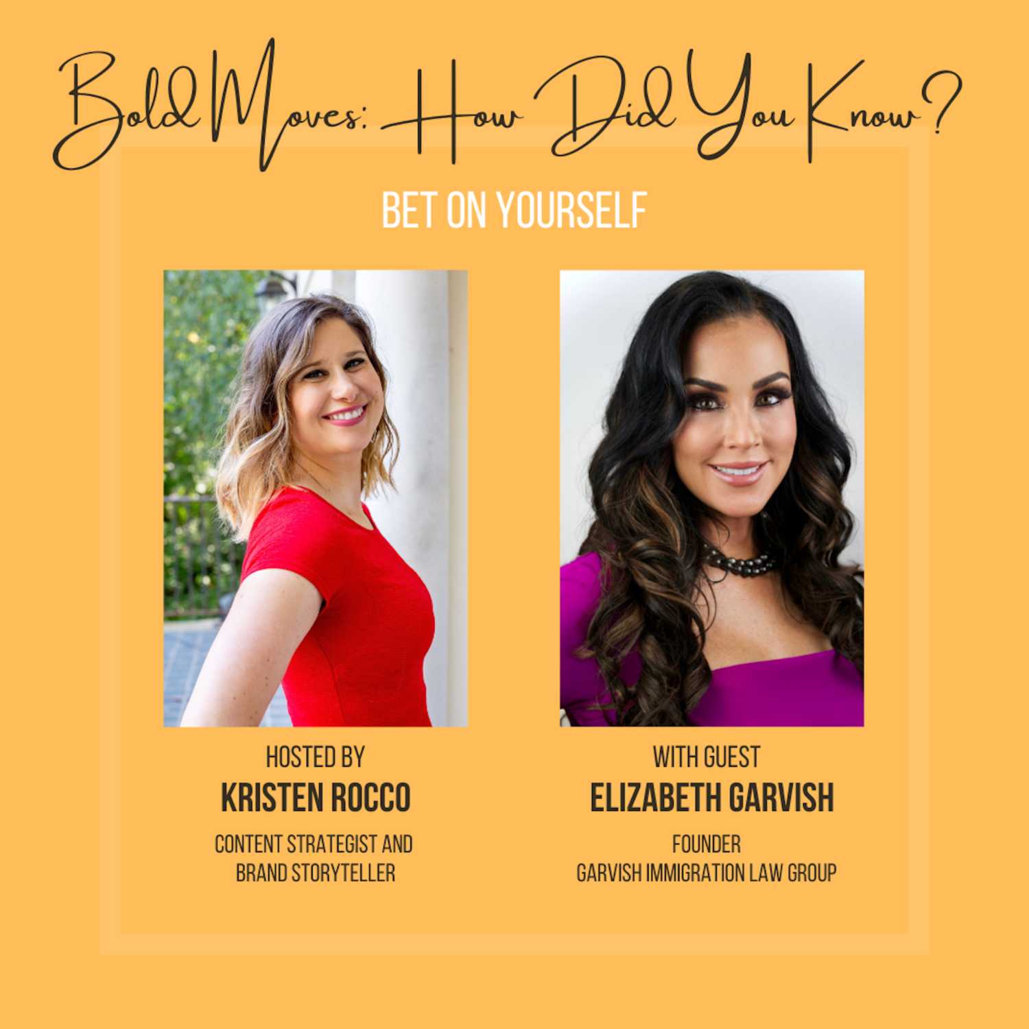 Bold Moves: How Did You Know?