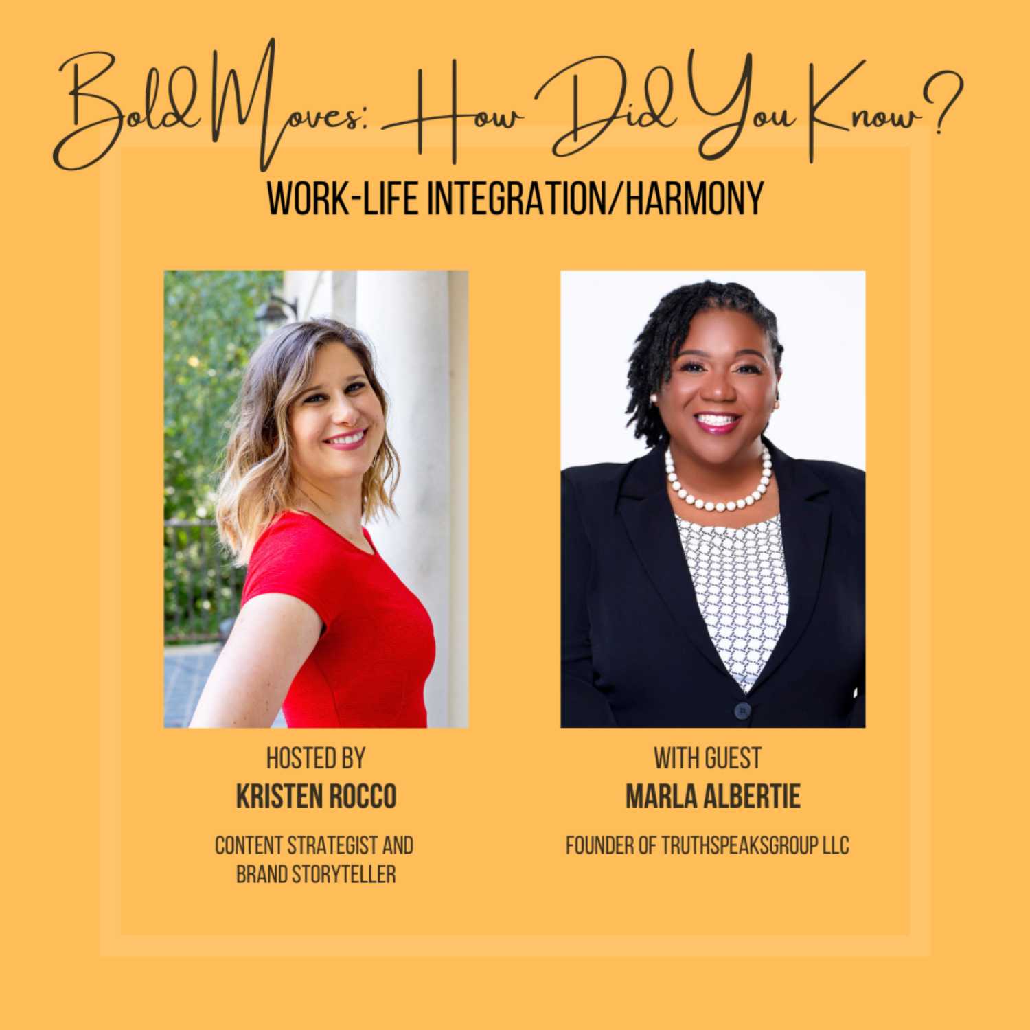 Bold Moves: How Did You Know?