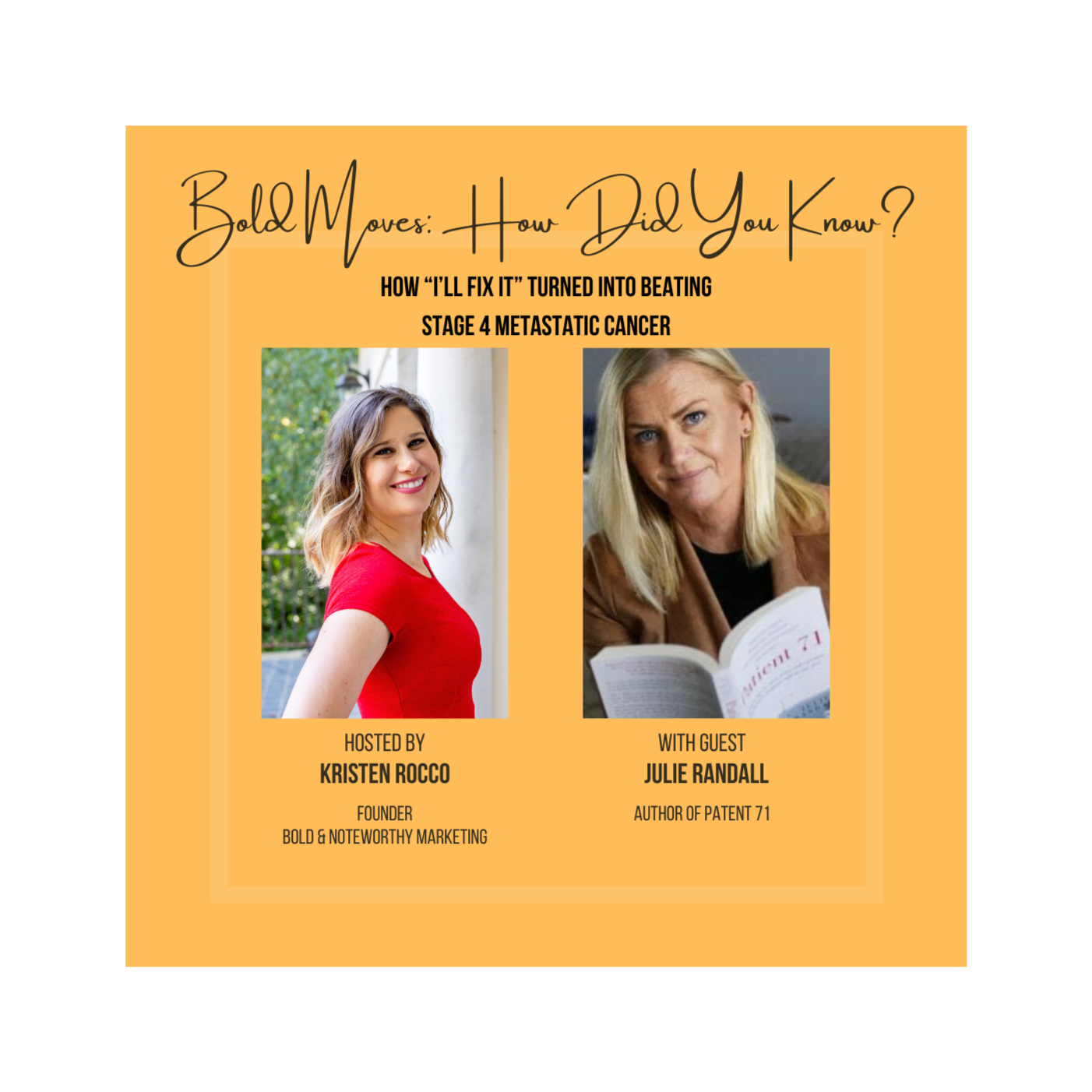 Bold Moves: How Did You Know?