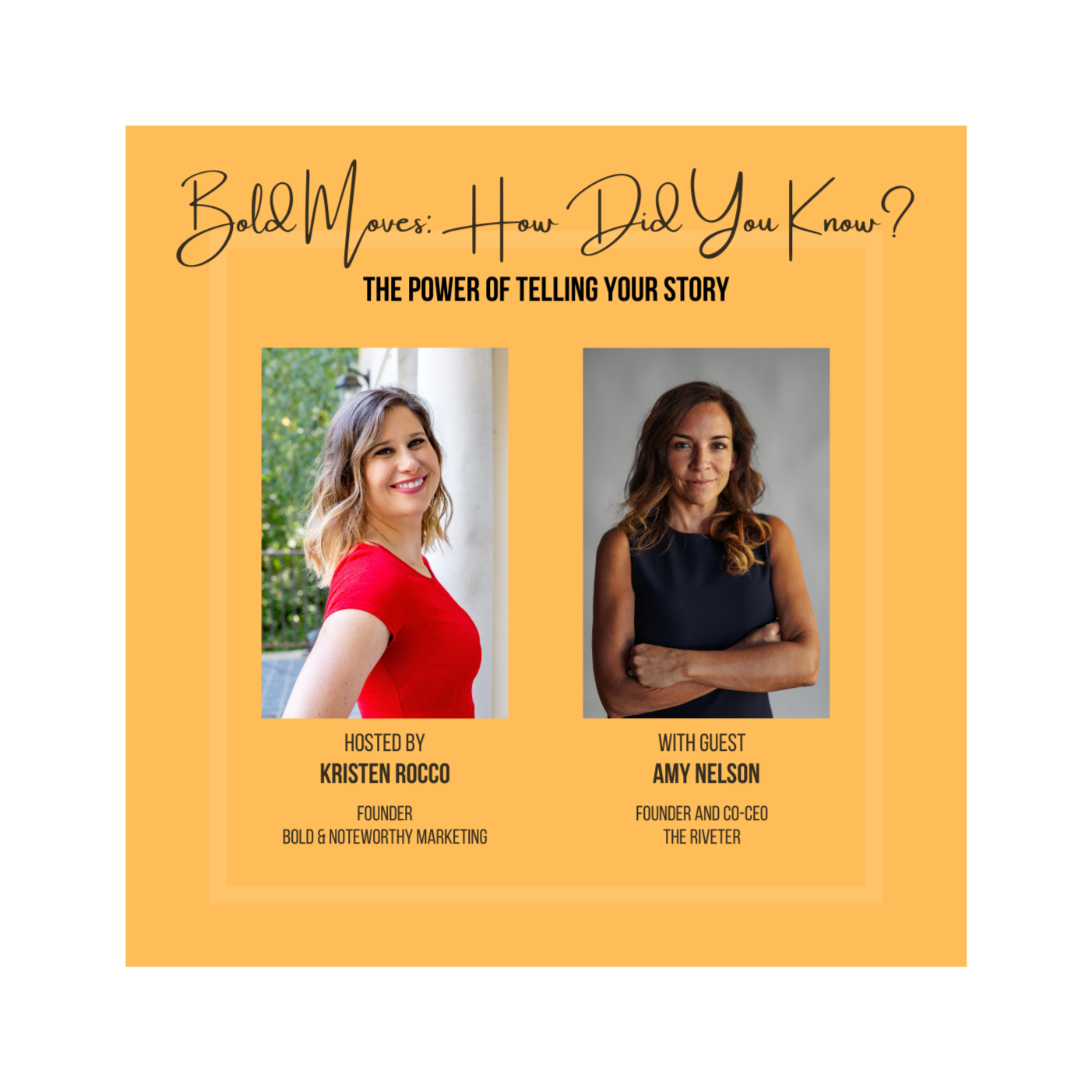 Bold Moves: How Did You Know?
