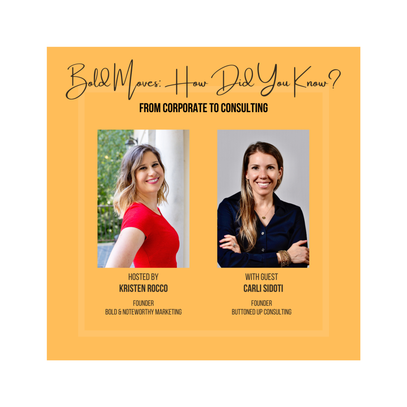 Bold Moves: How Did You Know?