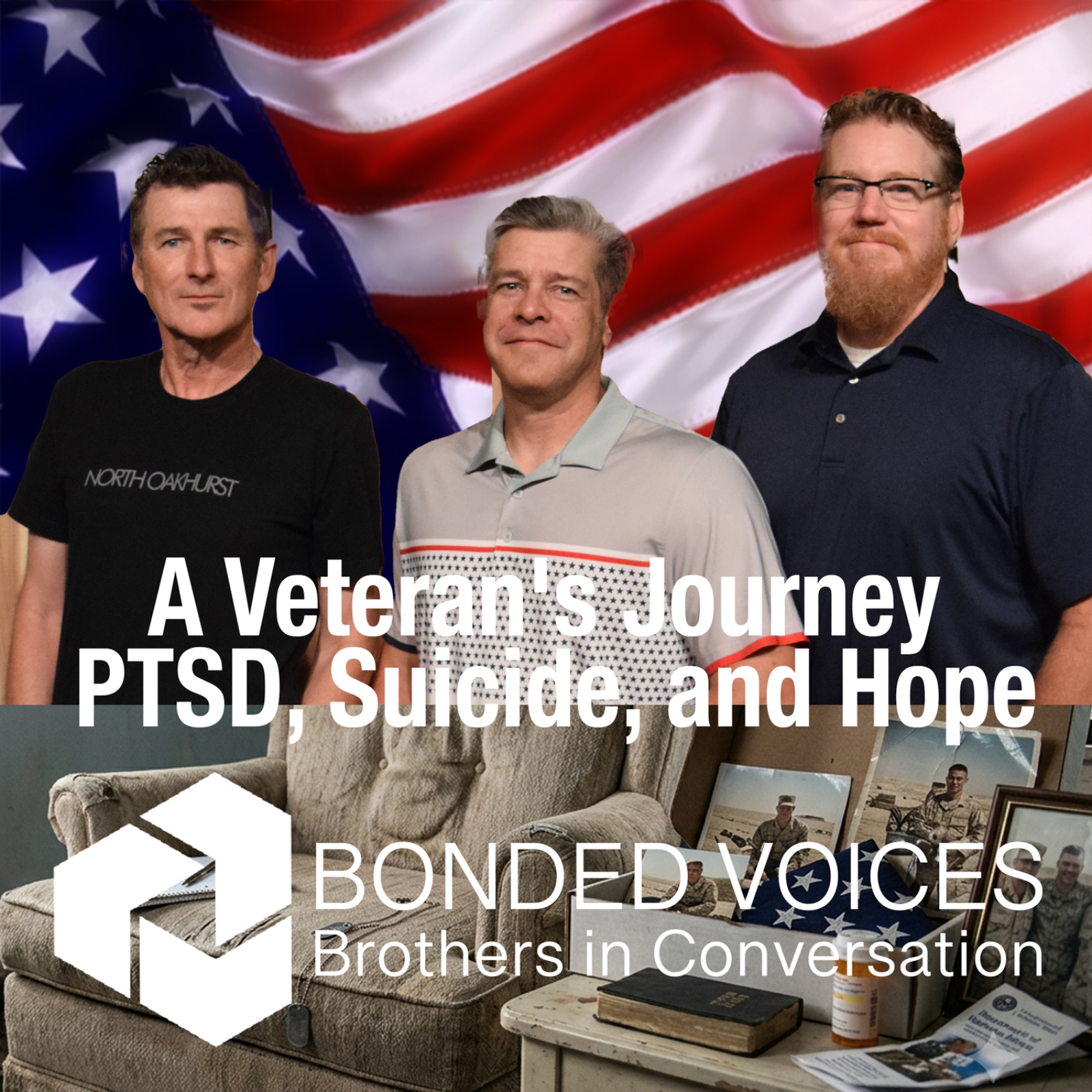 The Invisible Battle: A Veteran's Journey Through PTSD, Suicide, and Hope episode artwork