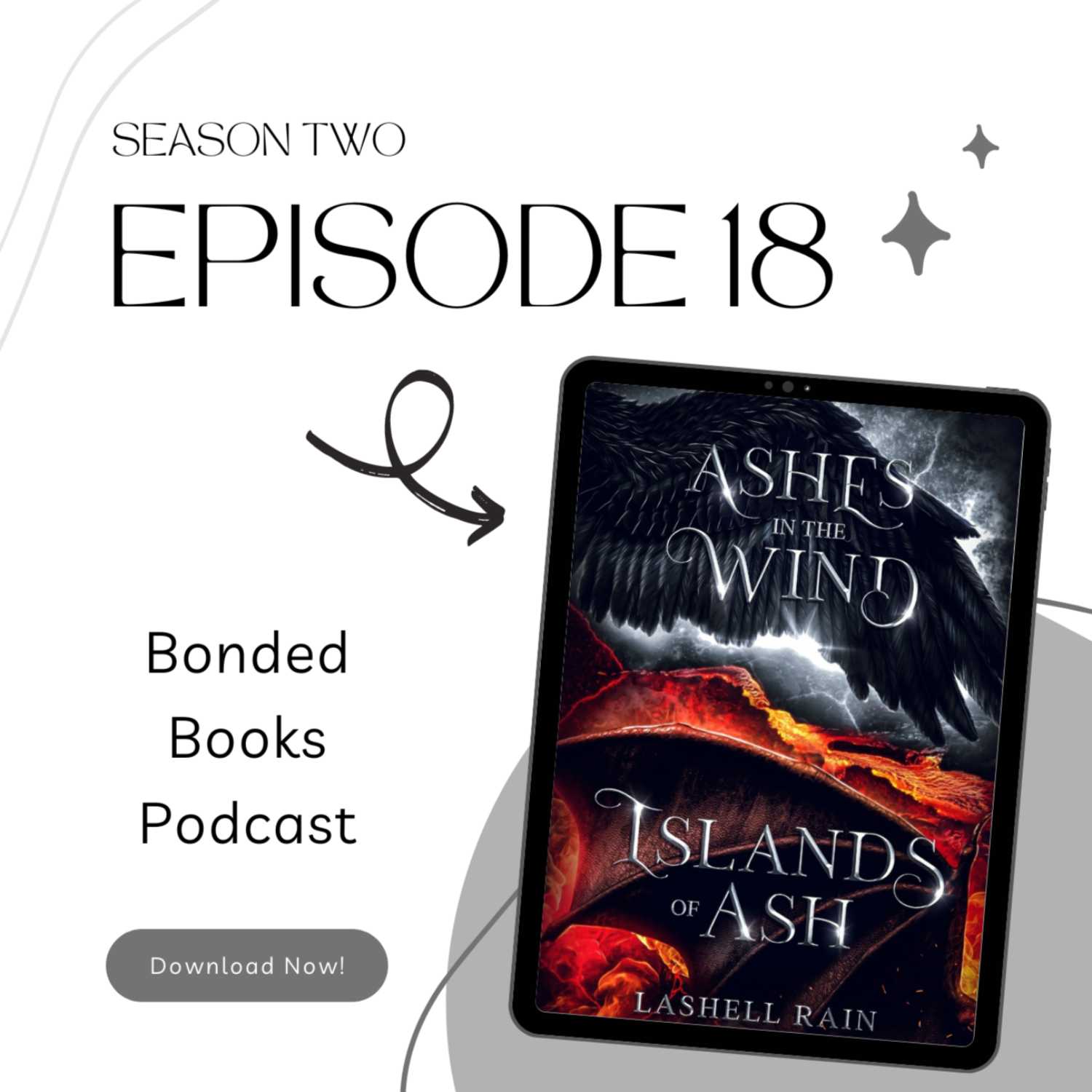 Ashes in the Wind & Islands of Ash by Lashell Rain