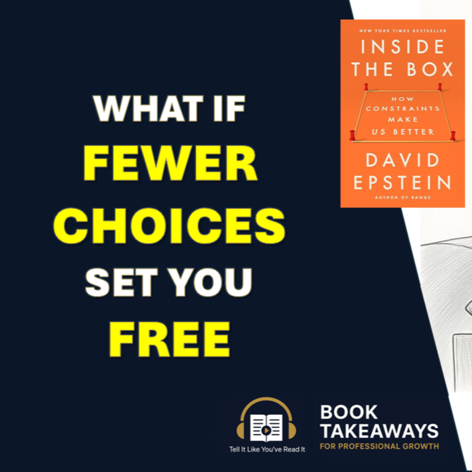 Limits are Good for You | Choosing Clearly Series Ep 2 Inside the Box David Epstein book