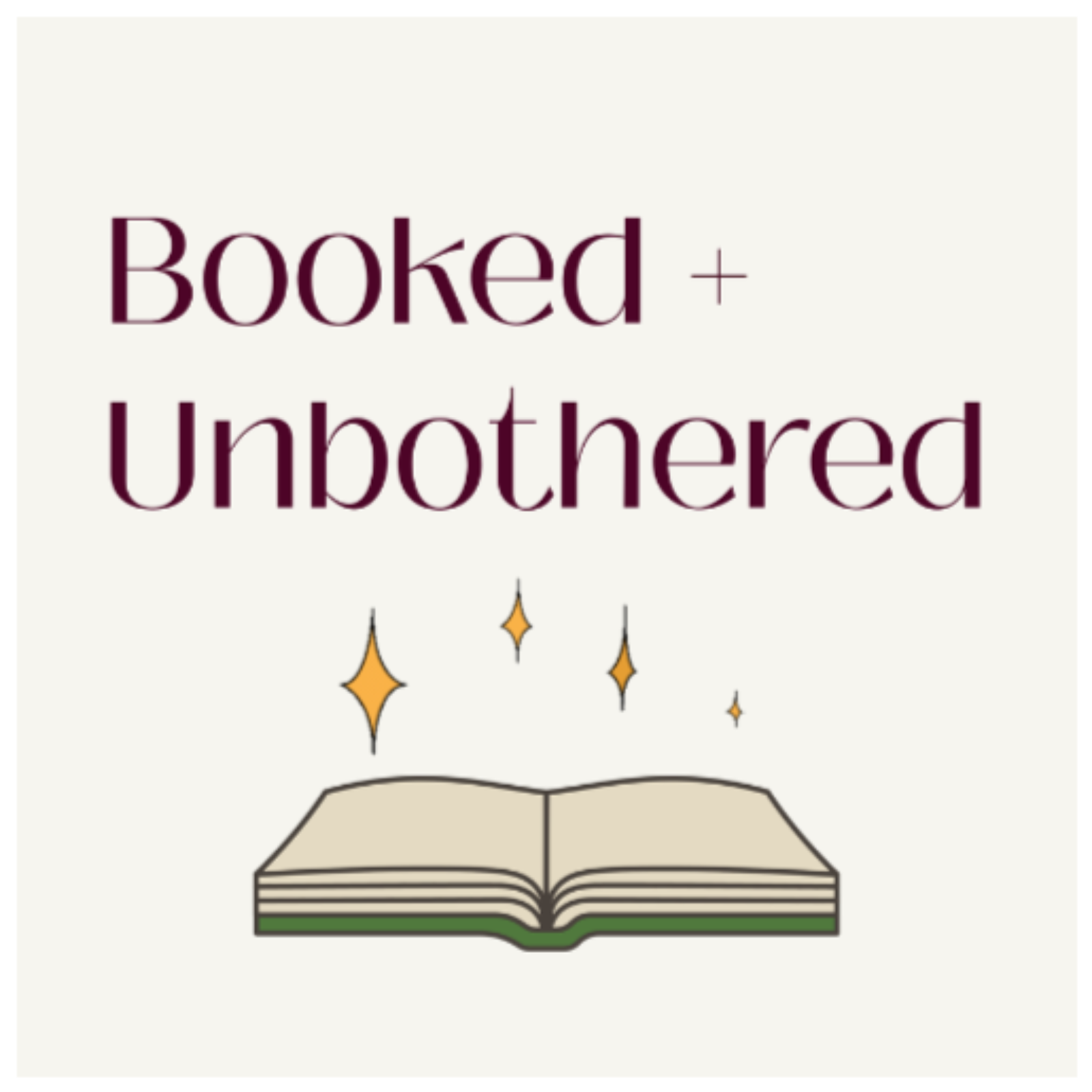 Booked + Unbothered cover art