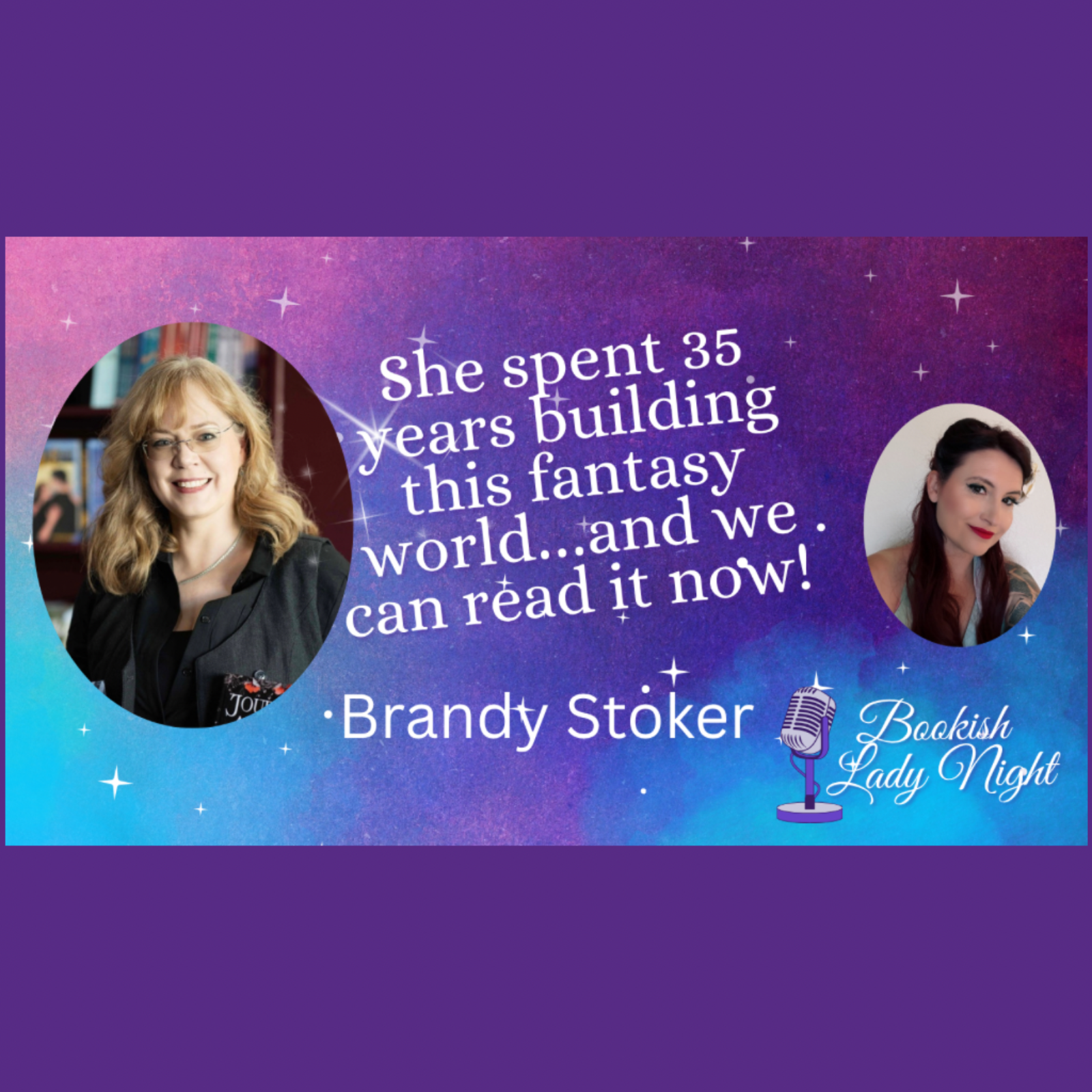 She spent 35 years building a fantasy world.. and we get to read it now! episode artwork