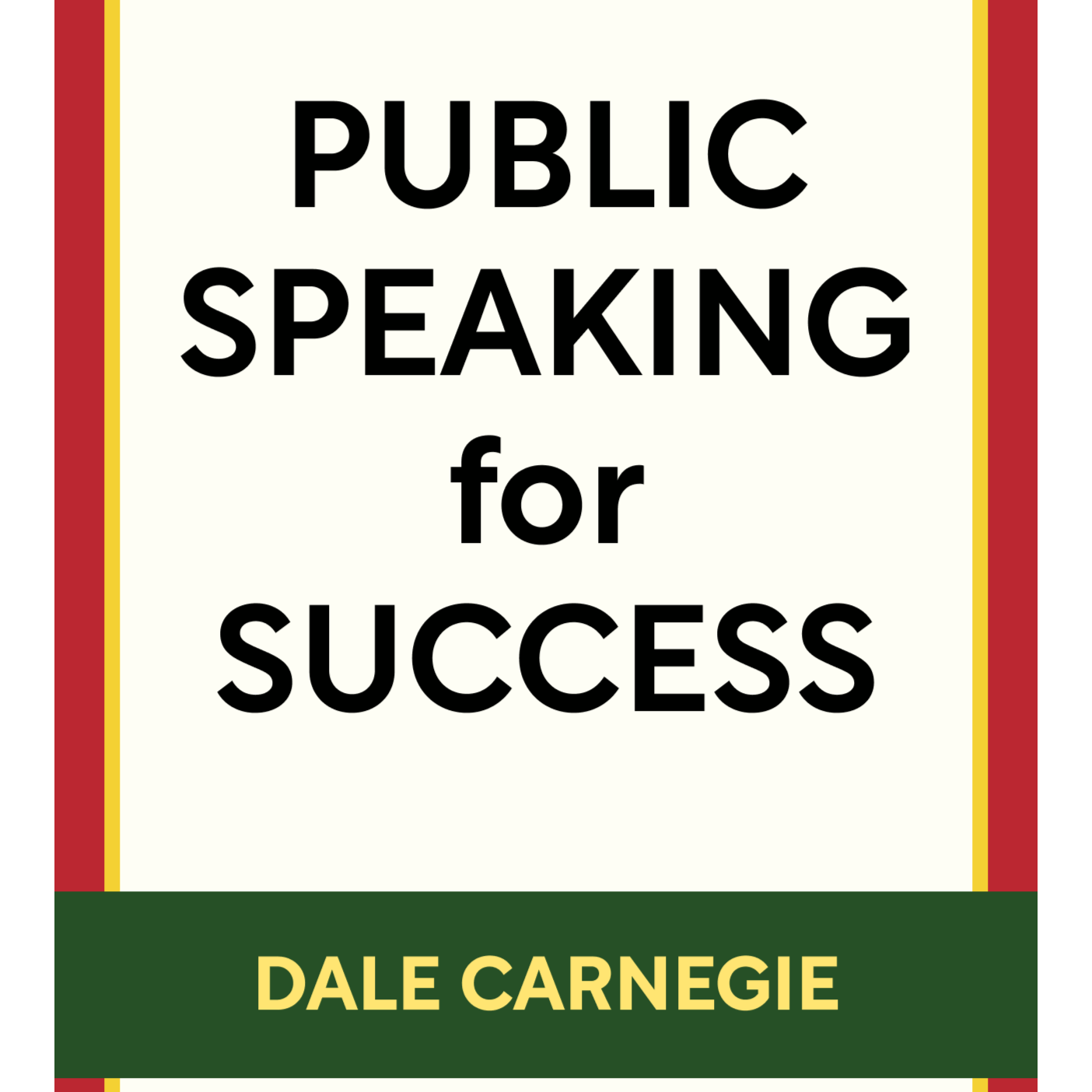 Public Speaking for Success Dale Carnegie episode artwork