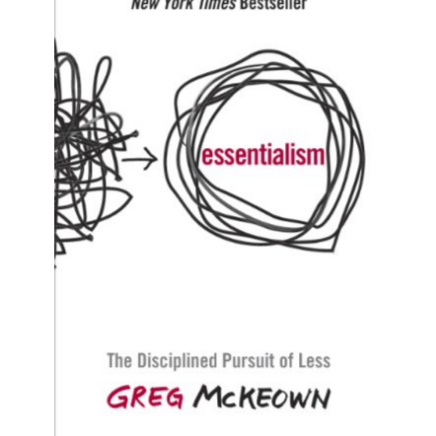 Essentialism The Disciplined Pursuit of Less by Greg McKeown episode artwork