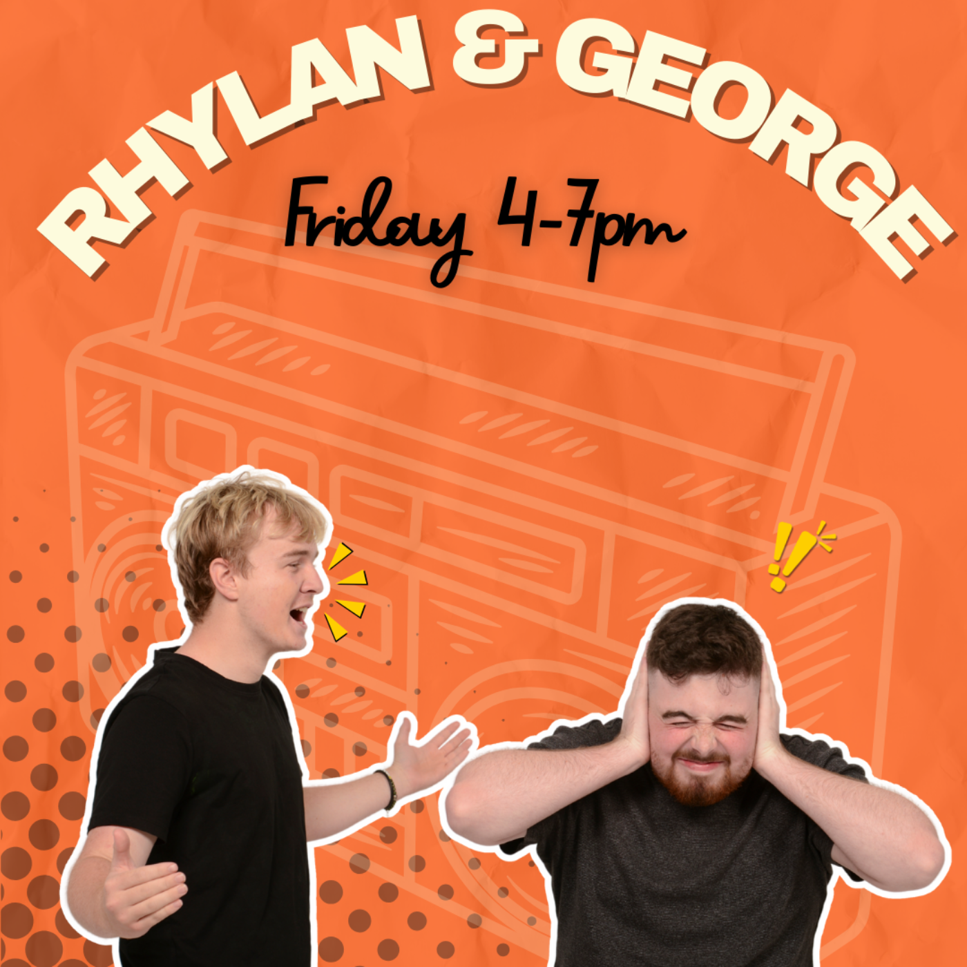 Rhylan & George Re-Heated - Friday Drive episode artwork