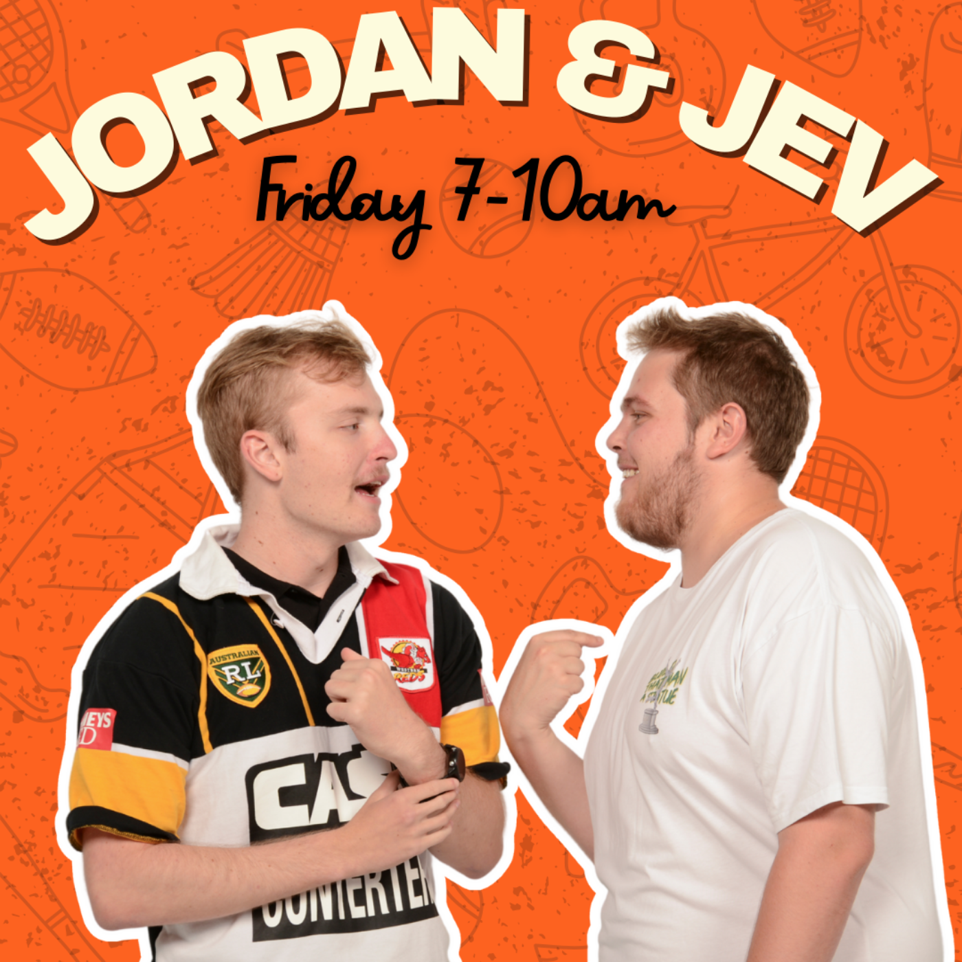 Jev & Jordan Re-Heated - Friday Breakfast  episode artwork