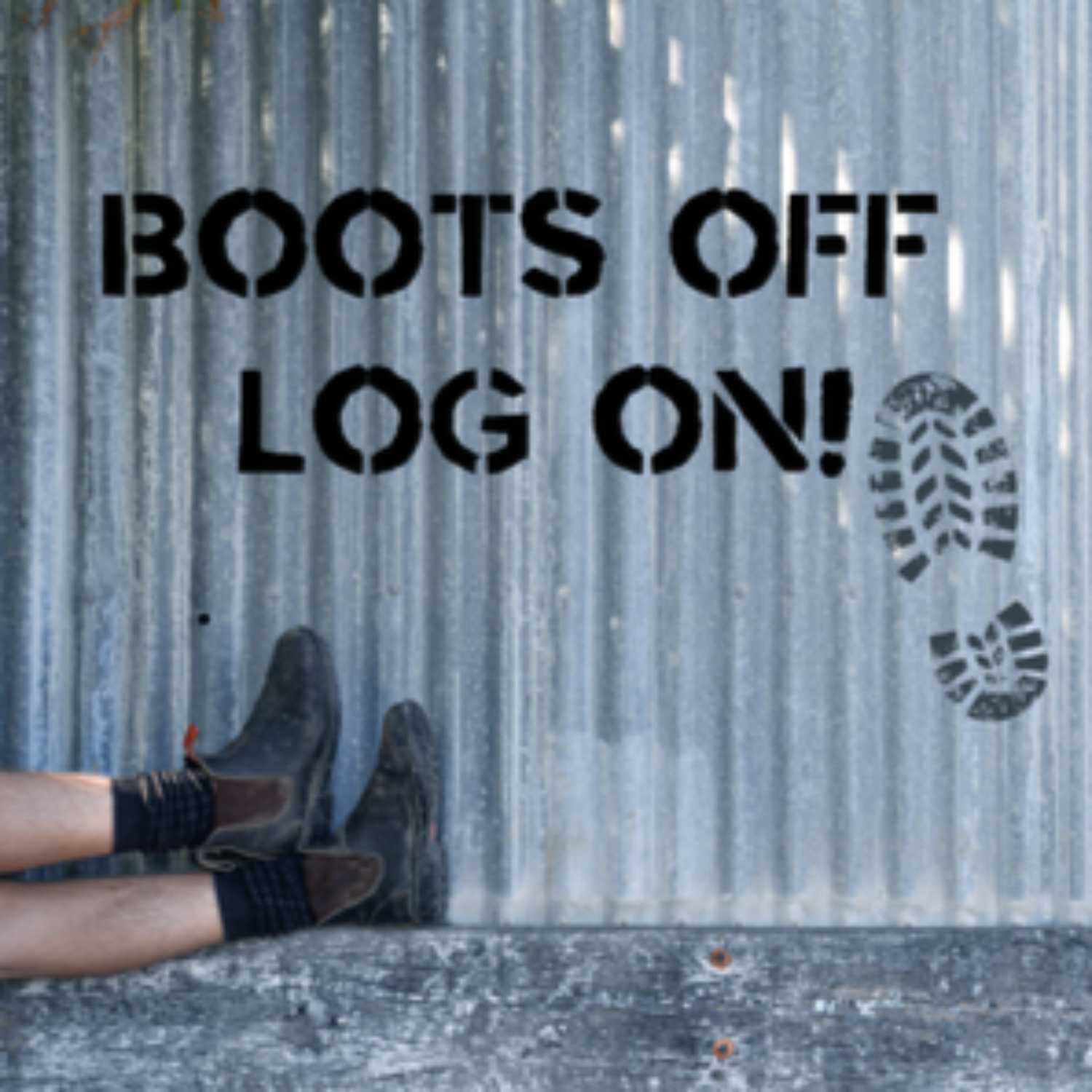 Boots Off Log On