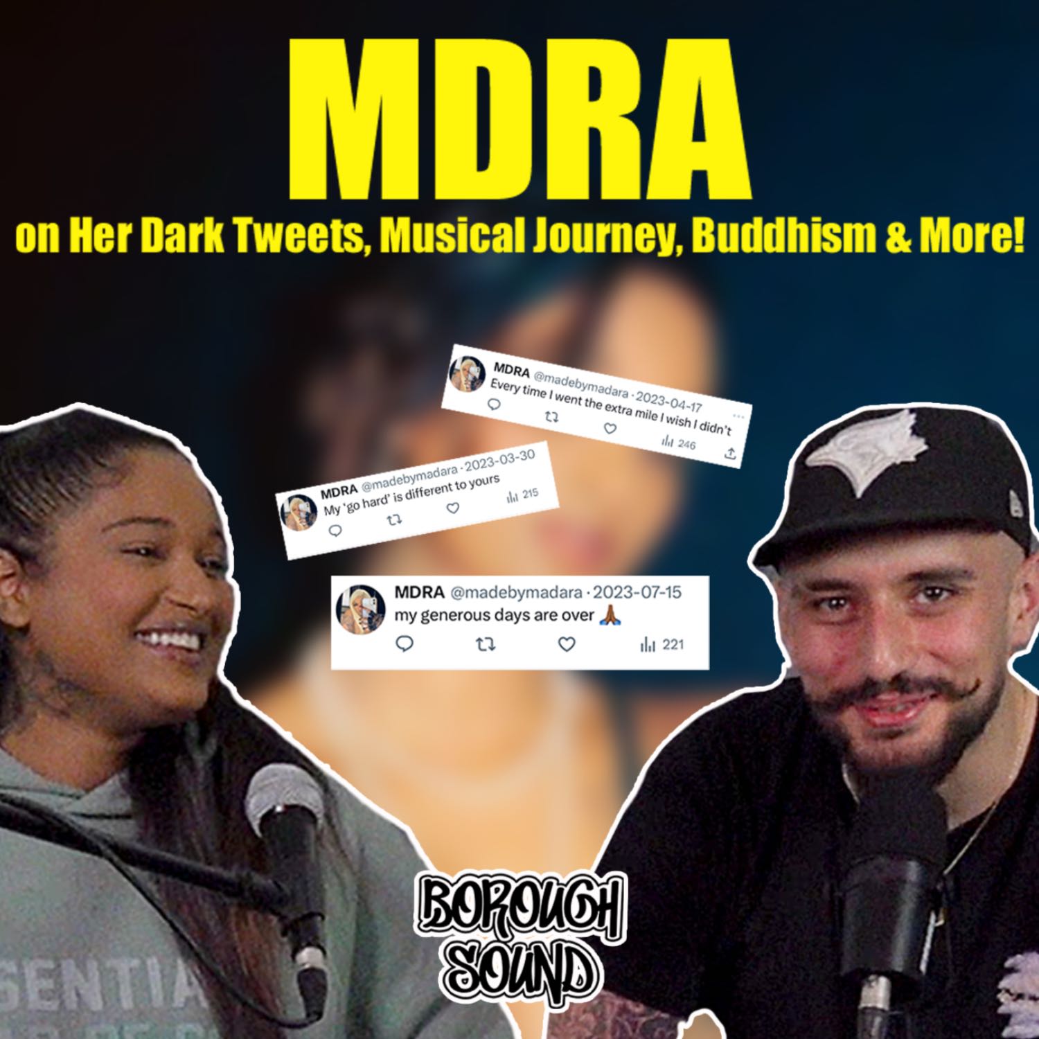 MDRA on her Dark Tweets, NARUTO, Musical Journey, Buddhism & More!