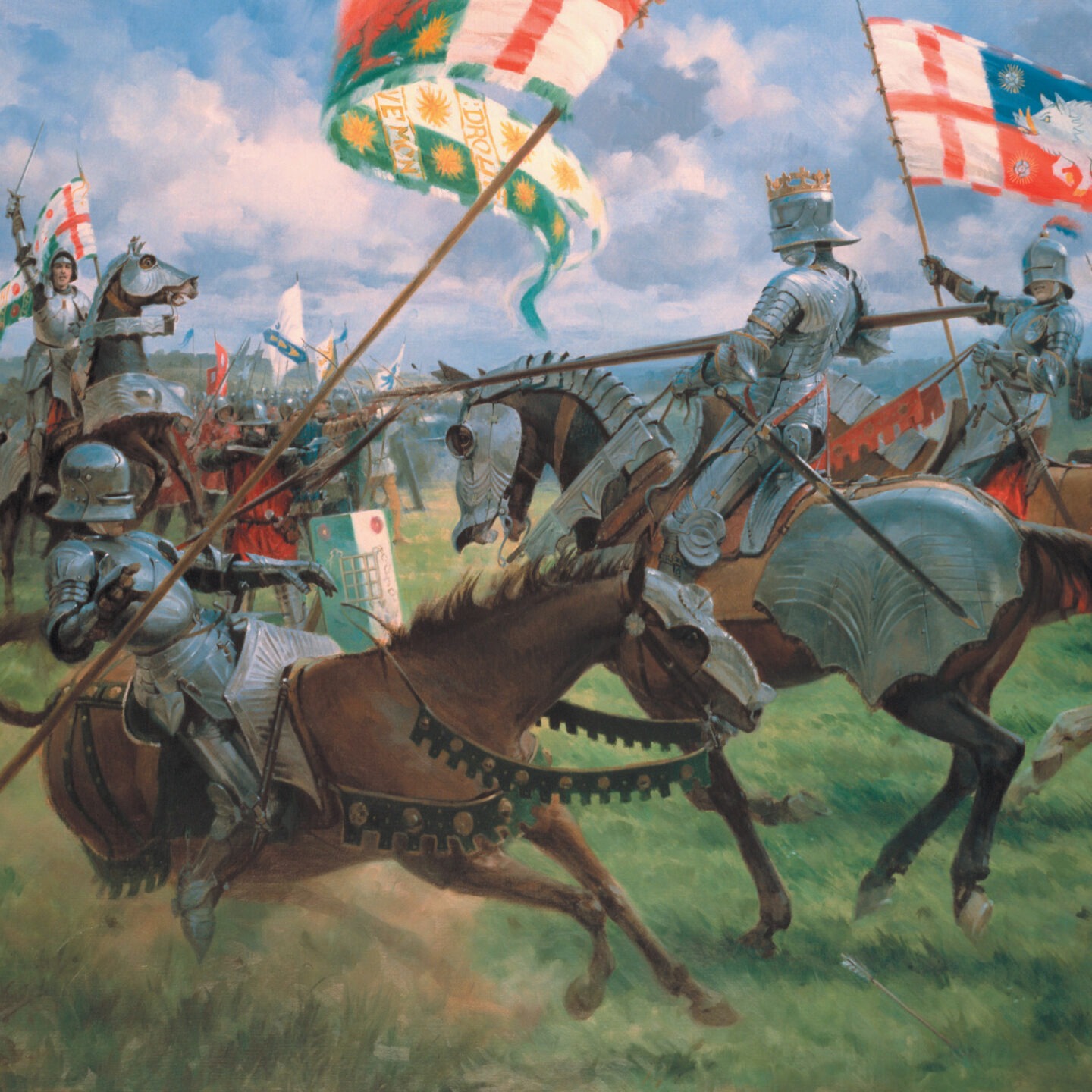 History Medieval ASMR The Battle of Bosworth with Low Meditation Music episode artwork