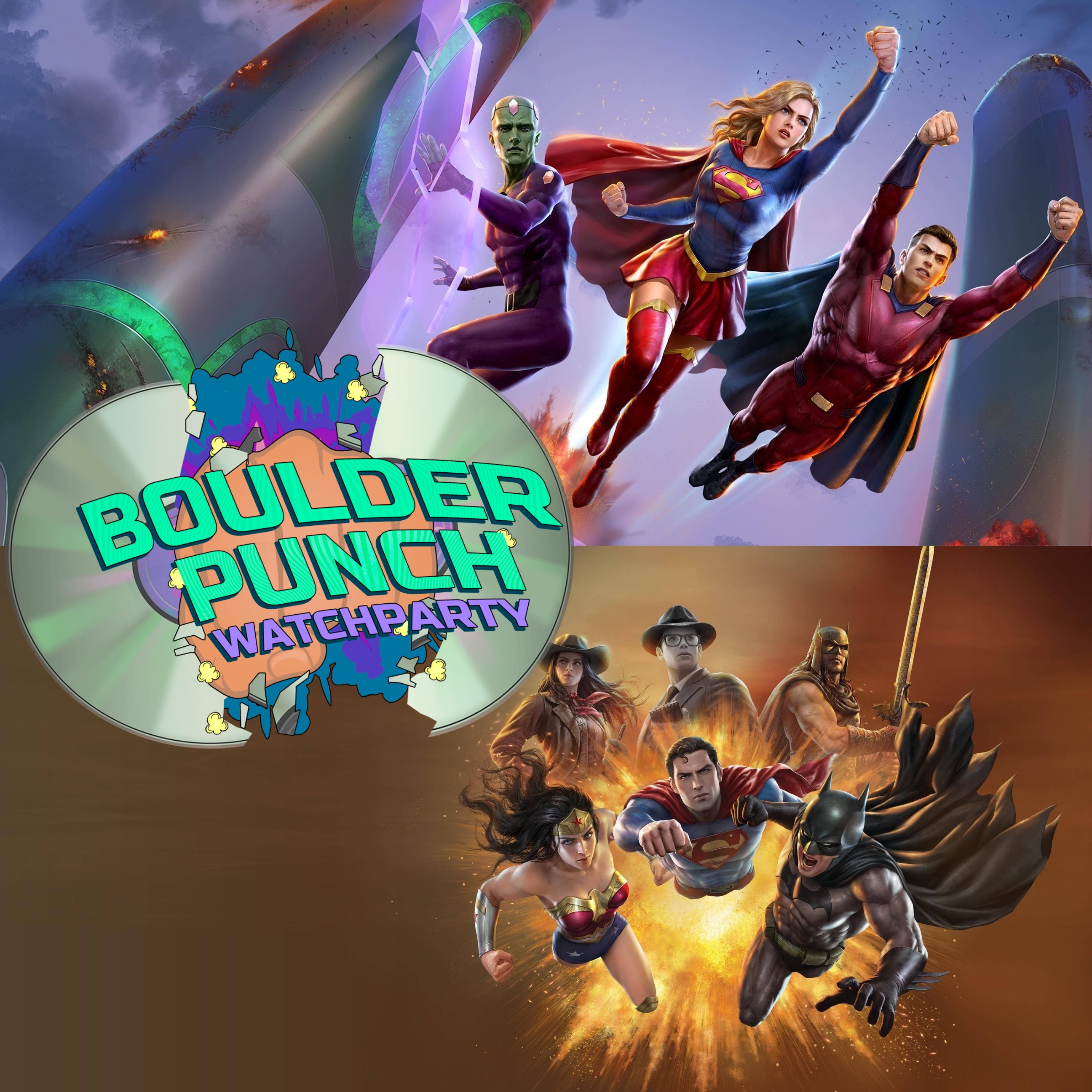 EP 107 - LEGION OF SUPER-HEROES & JUSTICE LEAGUE: WARWORLD (2023) episode artwork