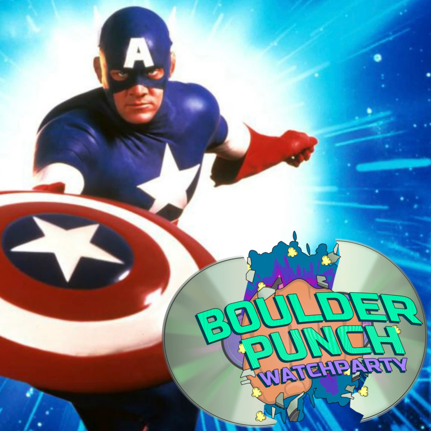 EP 125 - CAPTAIN AMERICA (1990) (ft. @HeyGuysItSpidey & @gwenstacying) episode artwork