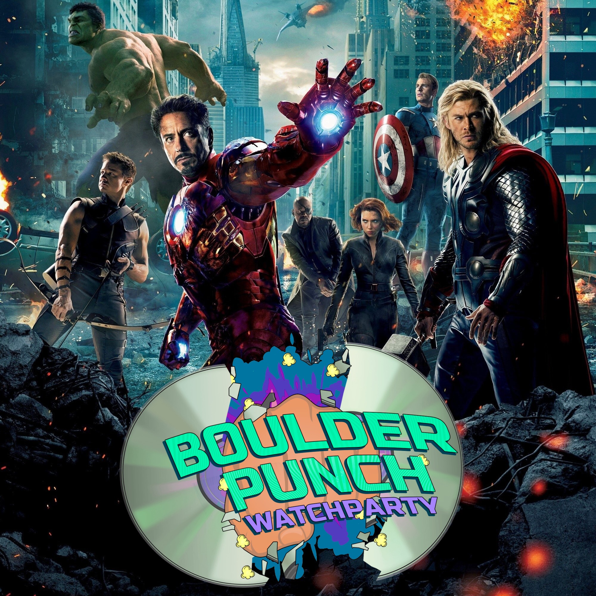 EP 157 - THE AVENGERS (2012) (ft. @gwenstacying, @HeyGutsItSpidey, & @SpiderKnightART) episode artwork