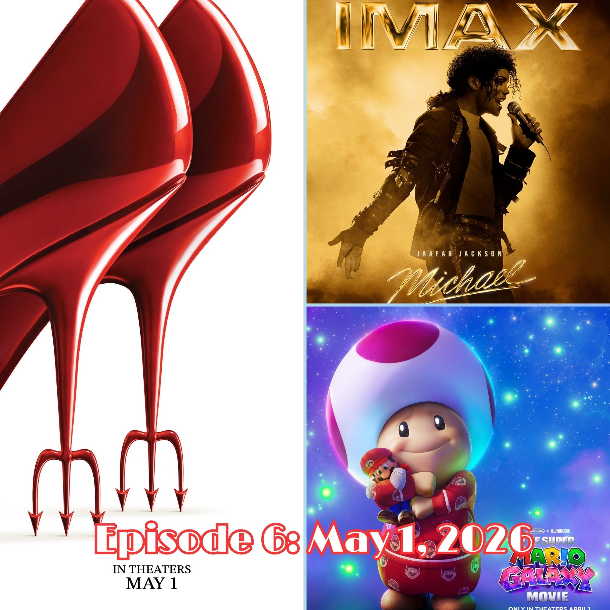 Weekend Box Office: May 1 - 3, 2026 - "Michael" Wears "Prada" - w/ Dan, Jonathan & Grug episode artwork