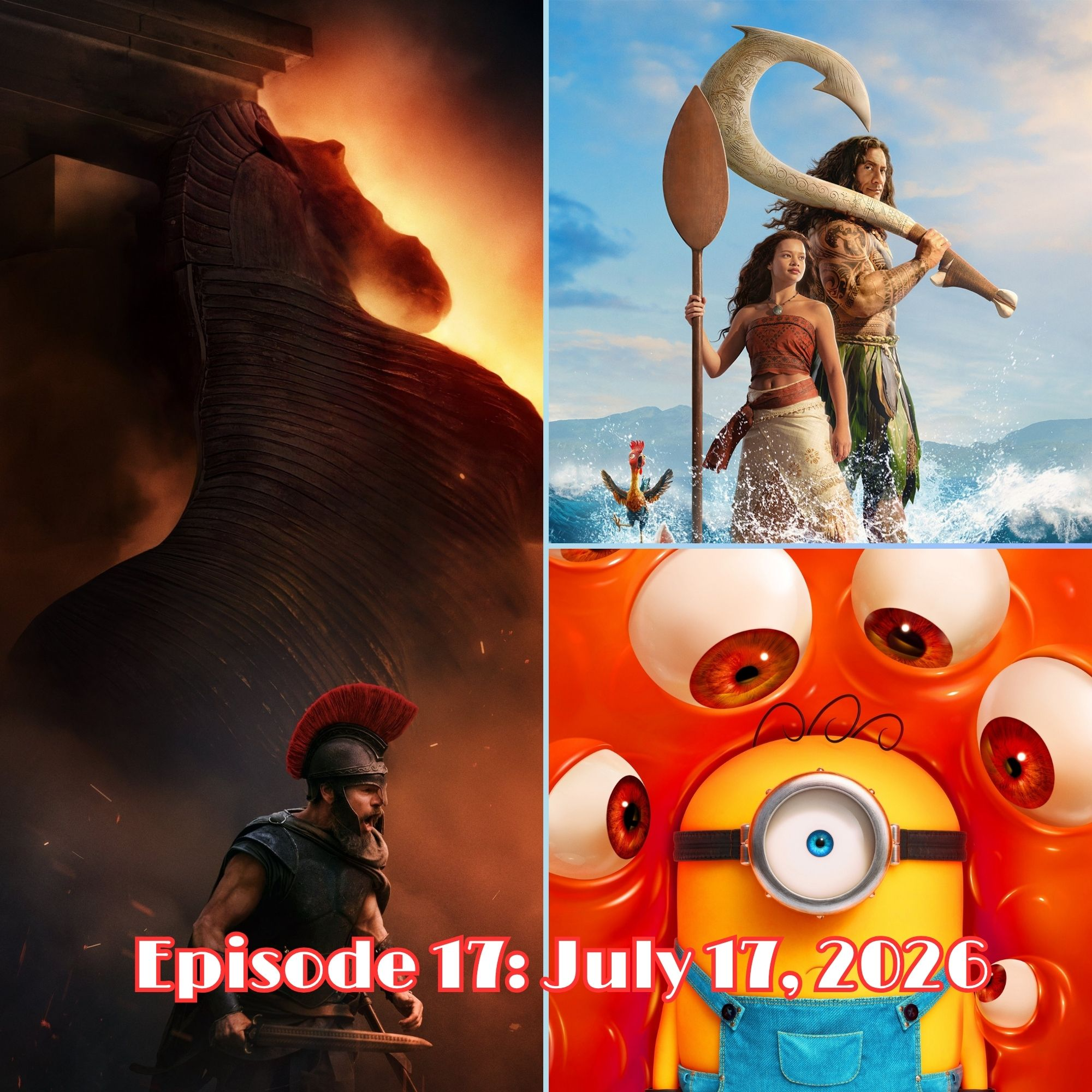 Weekend Box Office - July 17-19, 2026 - Odyssey Journeys to #1 - w/Dan, Jonathan and Faceless episode artwork