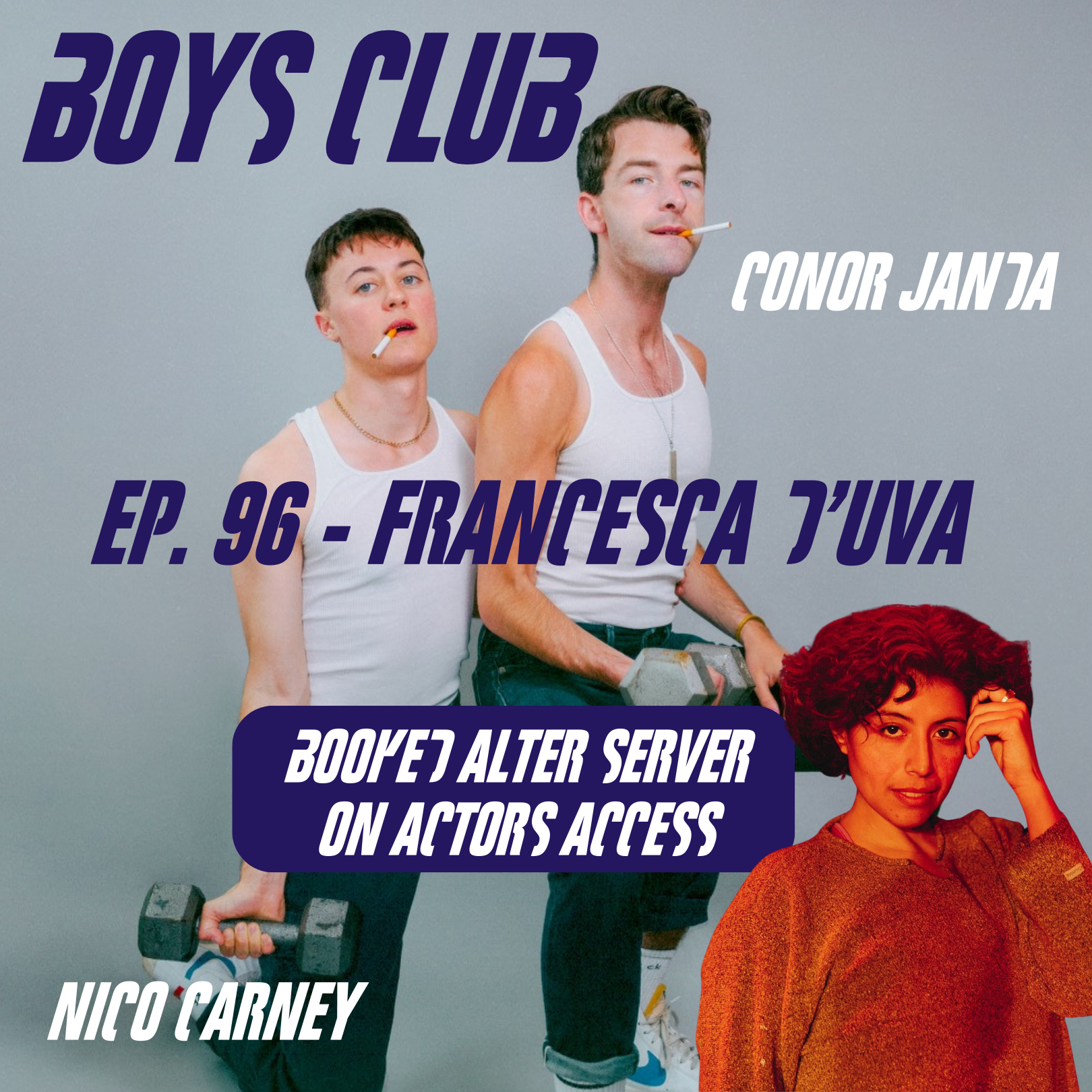Ep. 96 - Francesca D'Uva "Booked Alter Server on Actors Access"  episode artwork