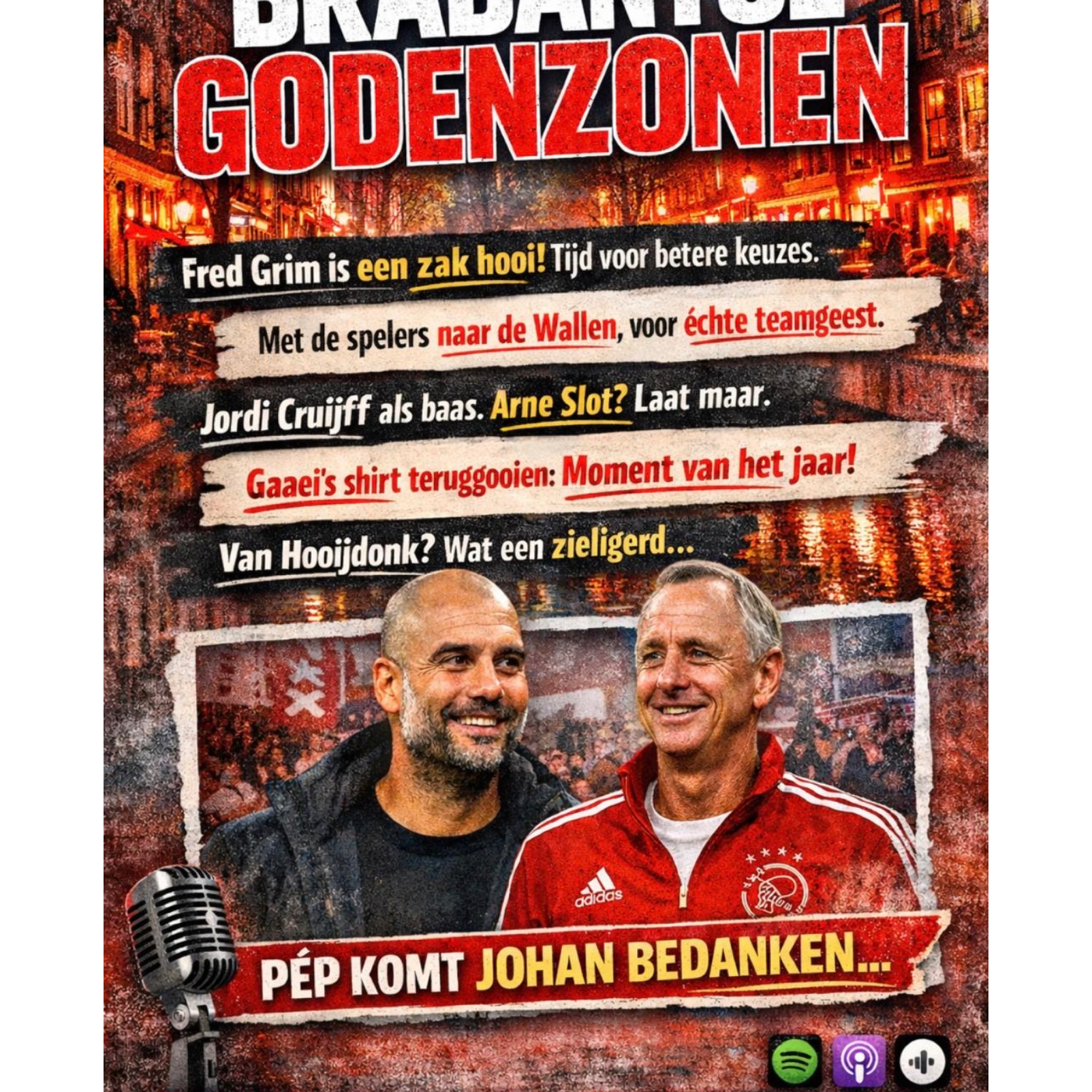 BG S1/E5: Pep kan mooi Johan komen bedanken