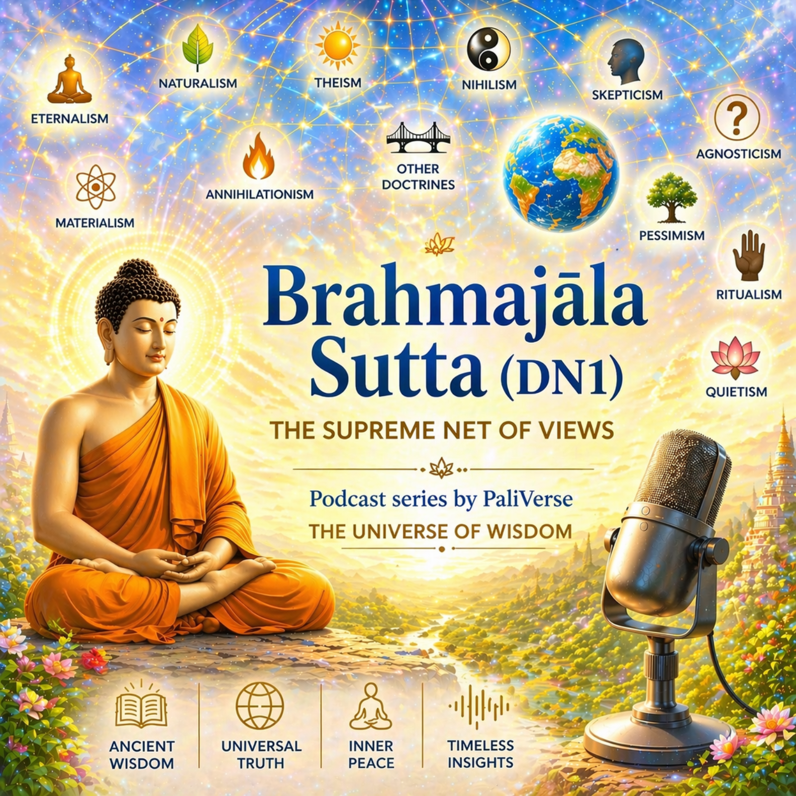 Brahmajāla Sutta (DN1): The Supreme Net of Views — An Explanation Based on the Pali Canon