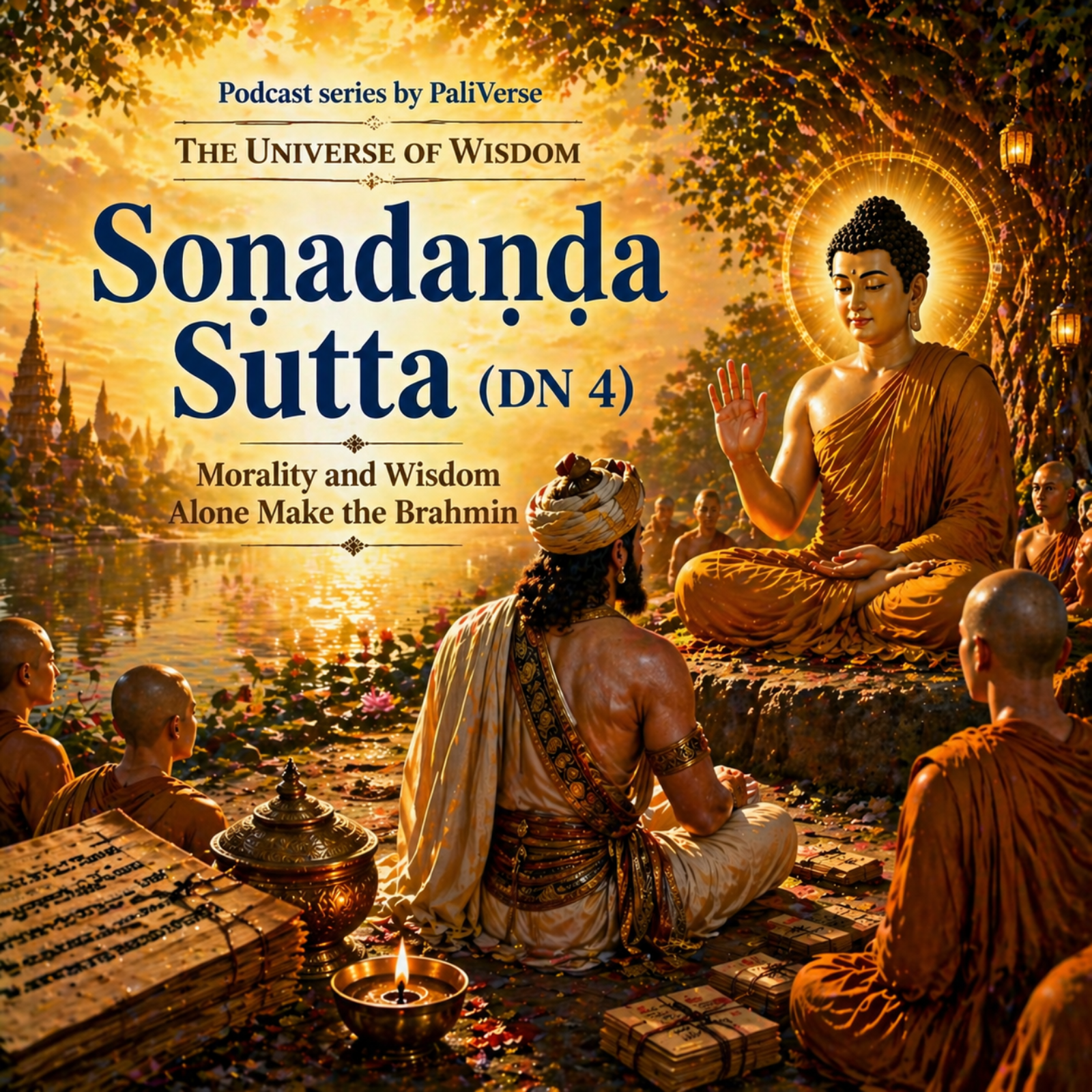 Soṇadaṇḍa Sutta (DN4): The Discourse to Soṇadaṇḍa — Morality and Wisdom Alone Make the Brahmin