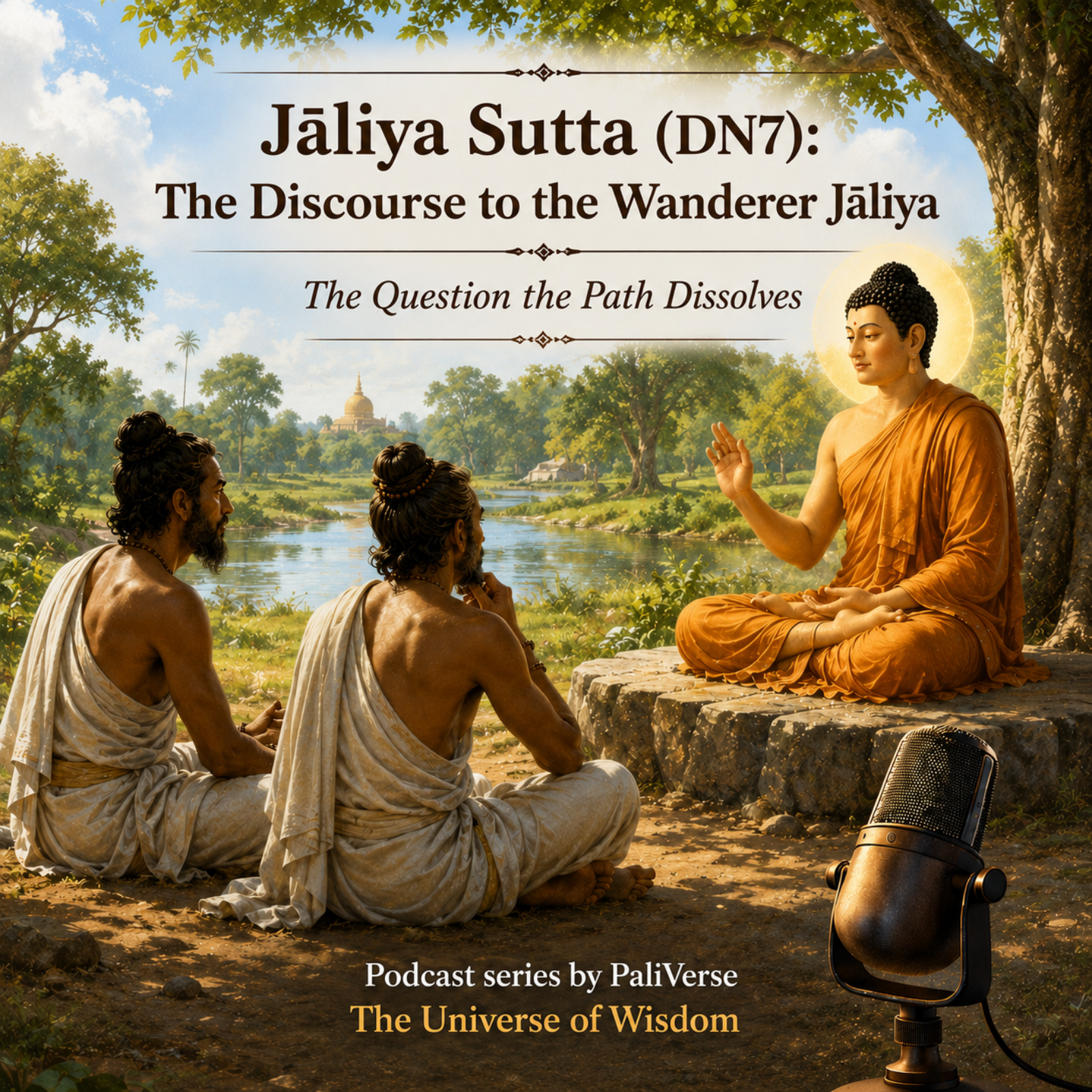 Jāliya Sutta (DN7): The Discourse to the Wanderer Jāliya — The Question the Path Dissolves