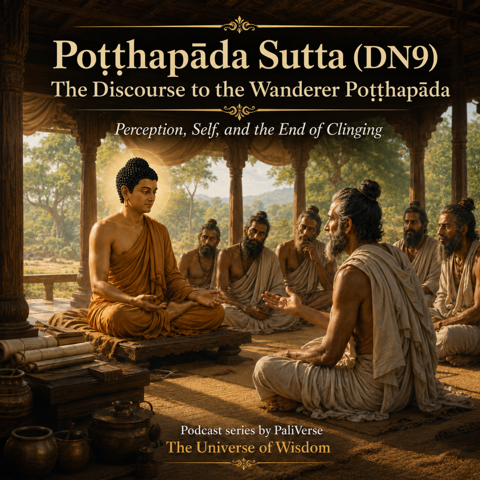 Poṭṭhapāda Sutta (DN9): The Discourse to Poṭṭhapāda —  Perception, Self, and the End of Clinging