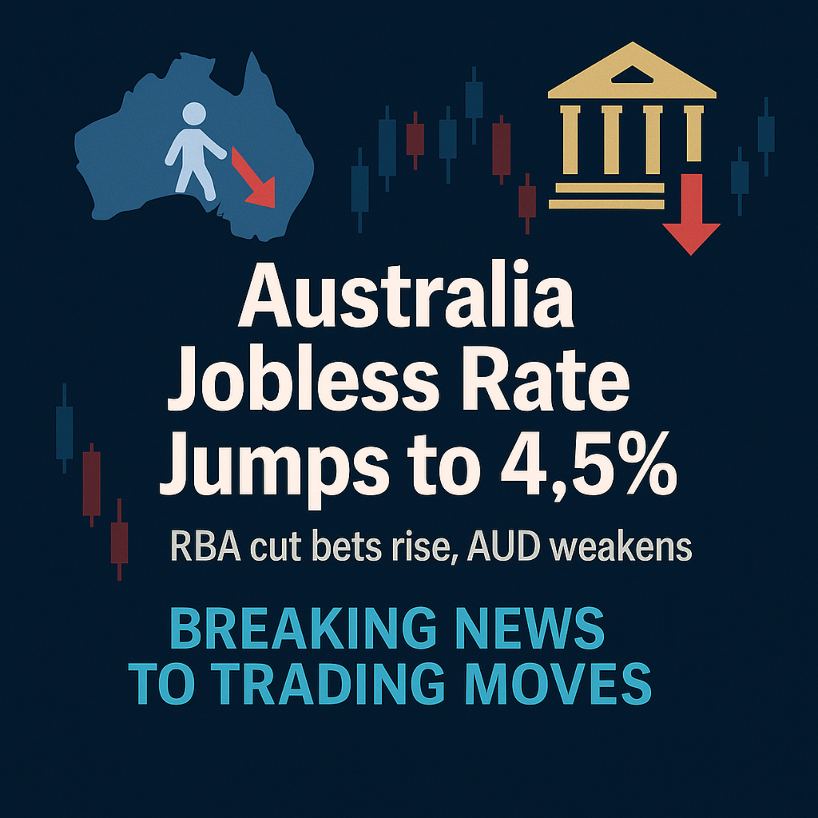 Australia Jobs Miss Triggers Market Repricing and AUD Volatility episode artwork
