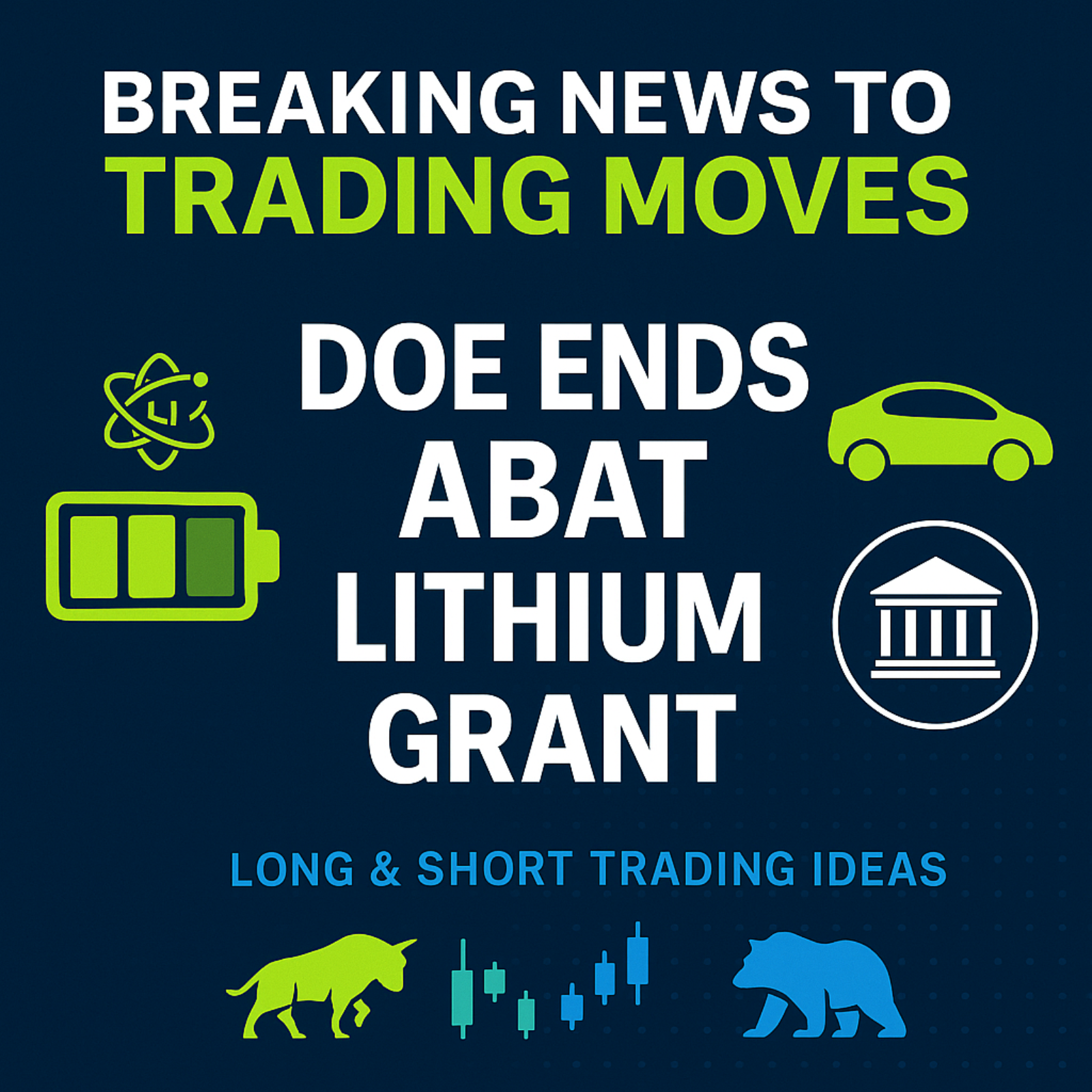 DOE Grant Cancellation: Lithium Supply and EV Stock Impact episode artwork