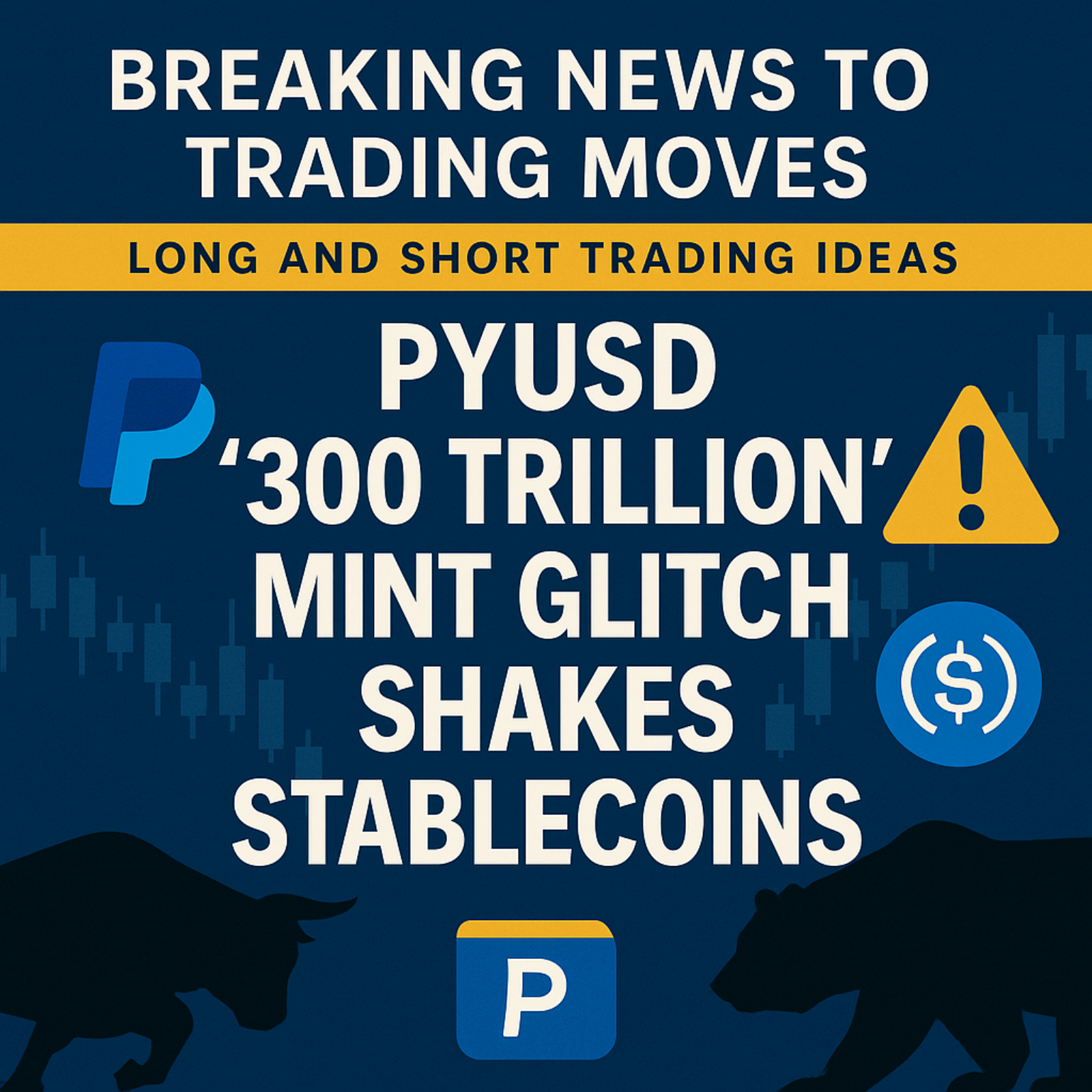 PYUSD Error Shifts Stablecoin Flows and Equities episode artwork