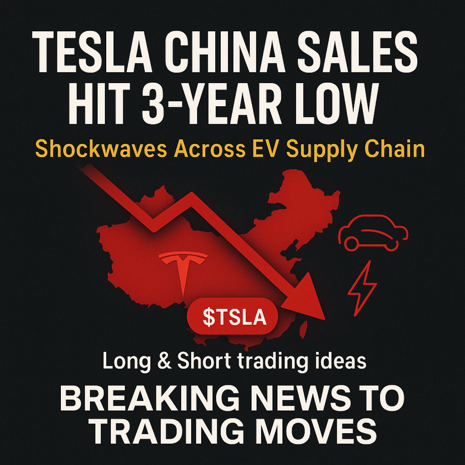 Tesla's China Sales Slump and EV Market Impact episode artwork