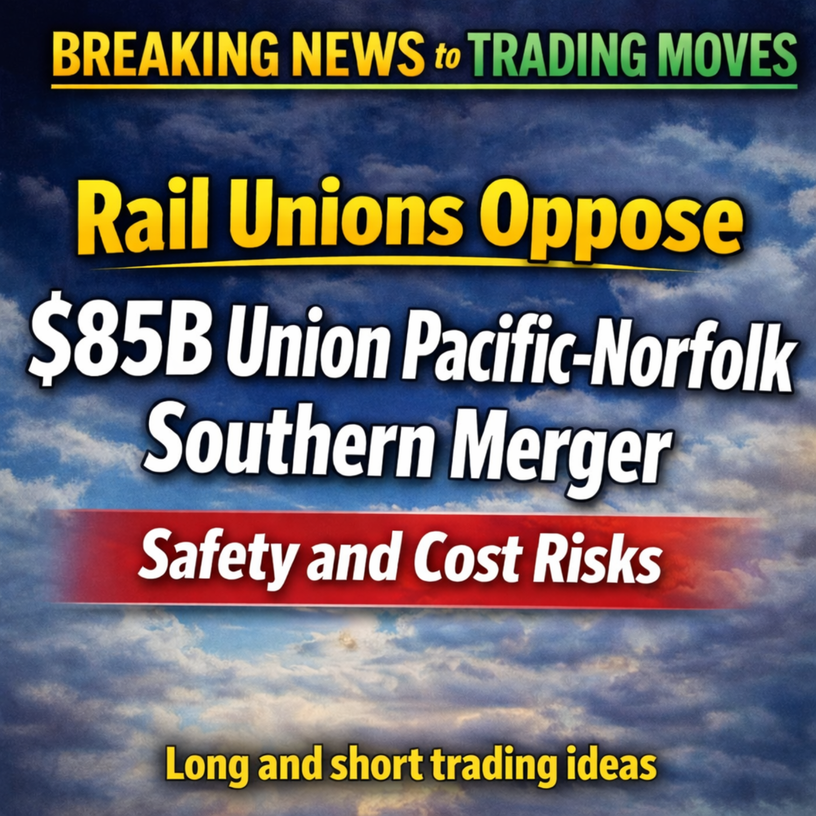 Rail Union Opposition to Union Pacific–Norfolk Southern Merger Risks episode artwork