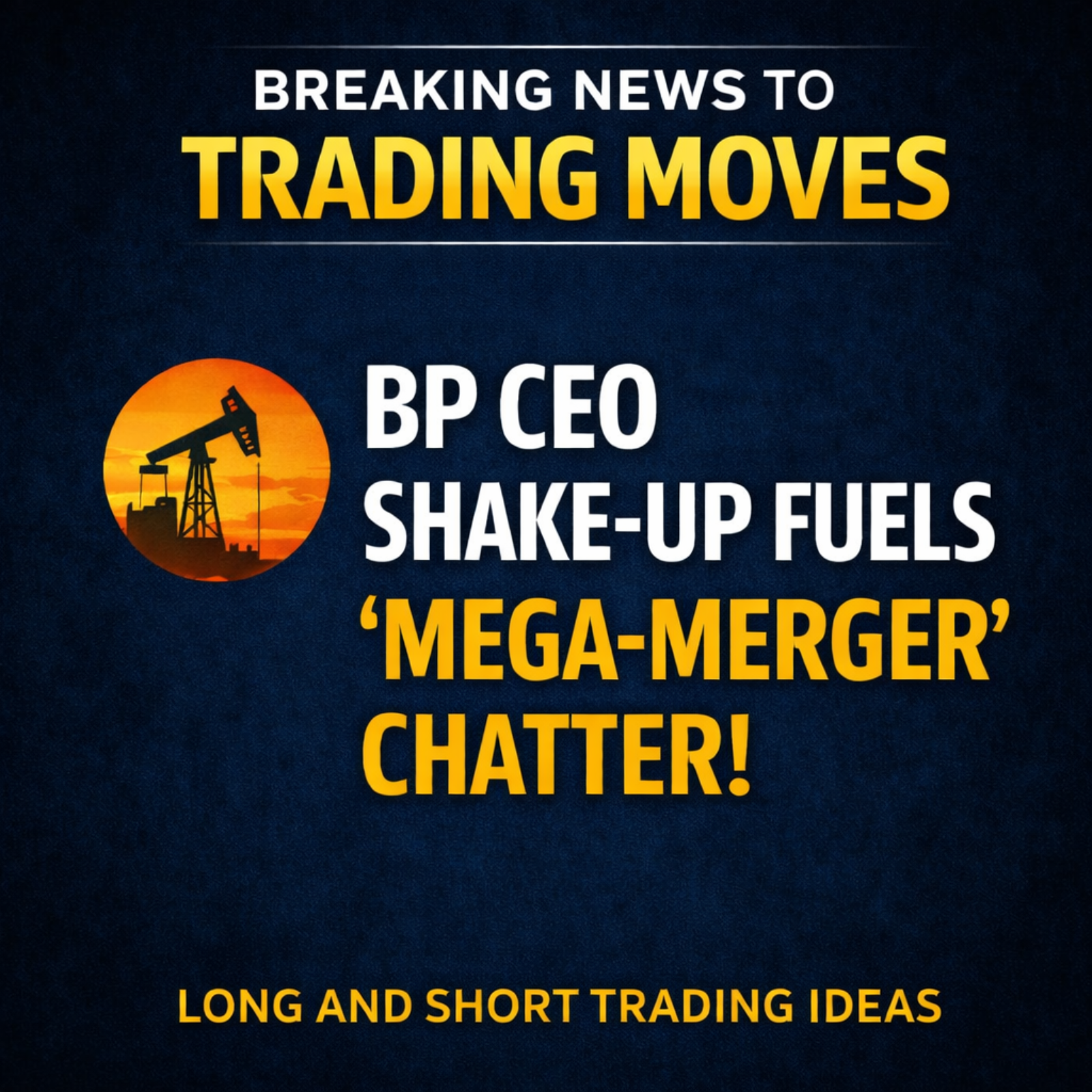 BP CEO Change Spurs Oil Mega-Merger Speculation episode artwork