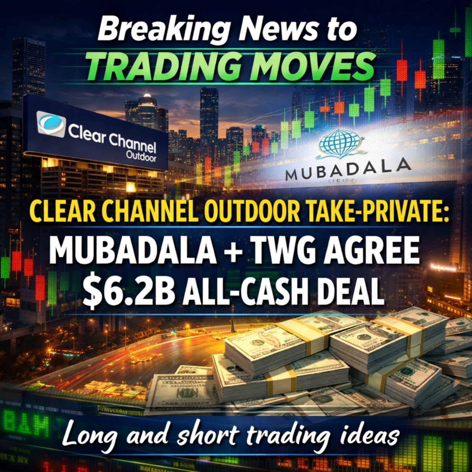 The Clear Channel Outdoor $6.2 Billion Private Acquisition episode artwork