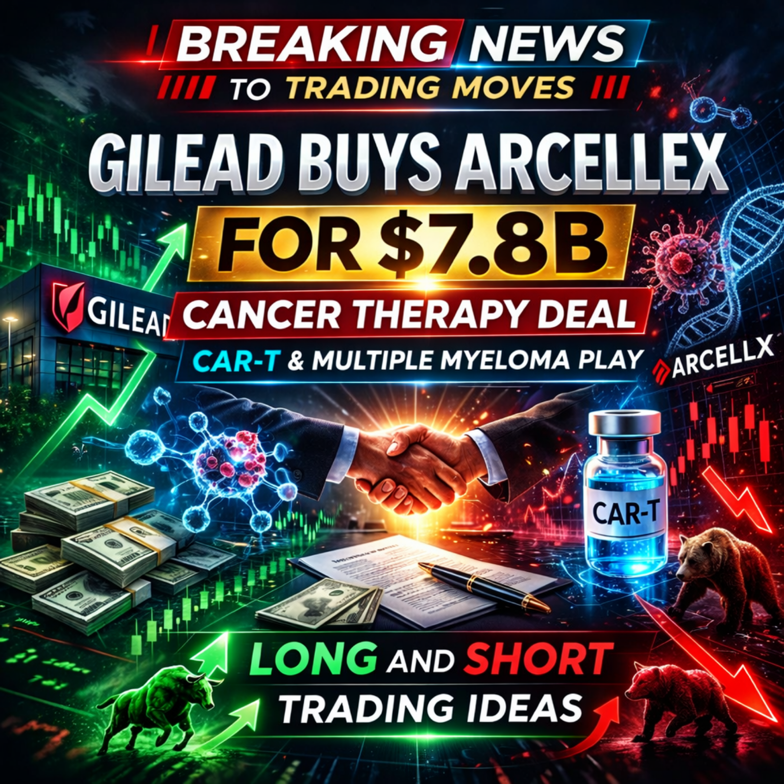 Gilead’s $7.8B Arcellx Acquisition: Scaling CAR-T Oncology Dominance episode artwork