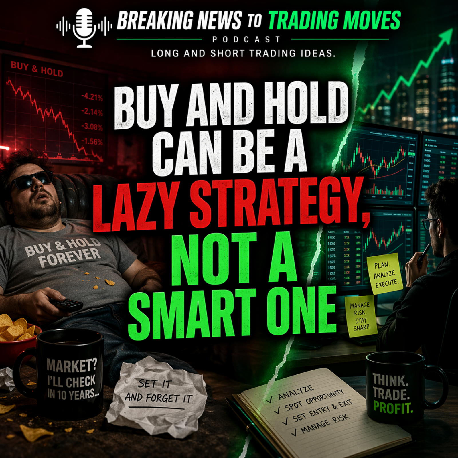 Buy And Hold Can Be A Lazy Strategy, Not A Smart One episode artwork