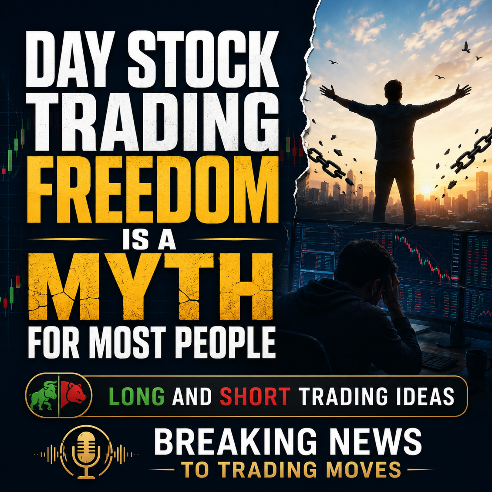 Day stock trading freedom is a myth for most people episode artwork
