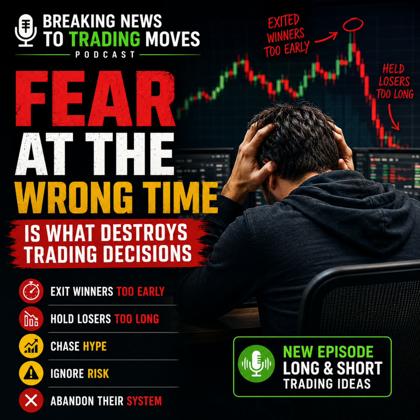 The problem is not fear in stock trading, it is fear at the wrong time. episode artwork