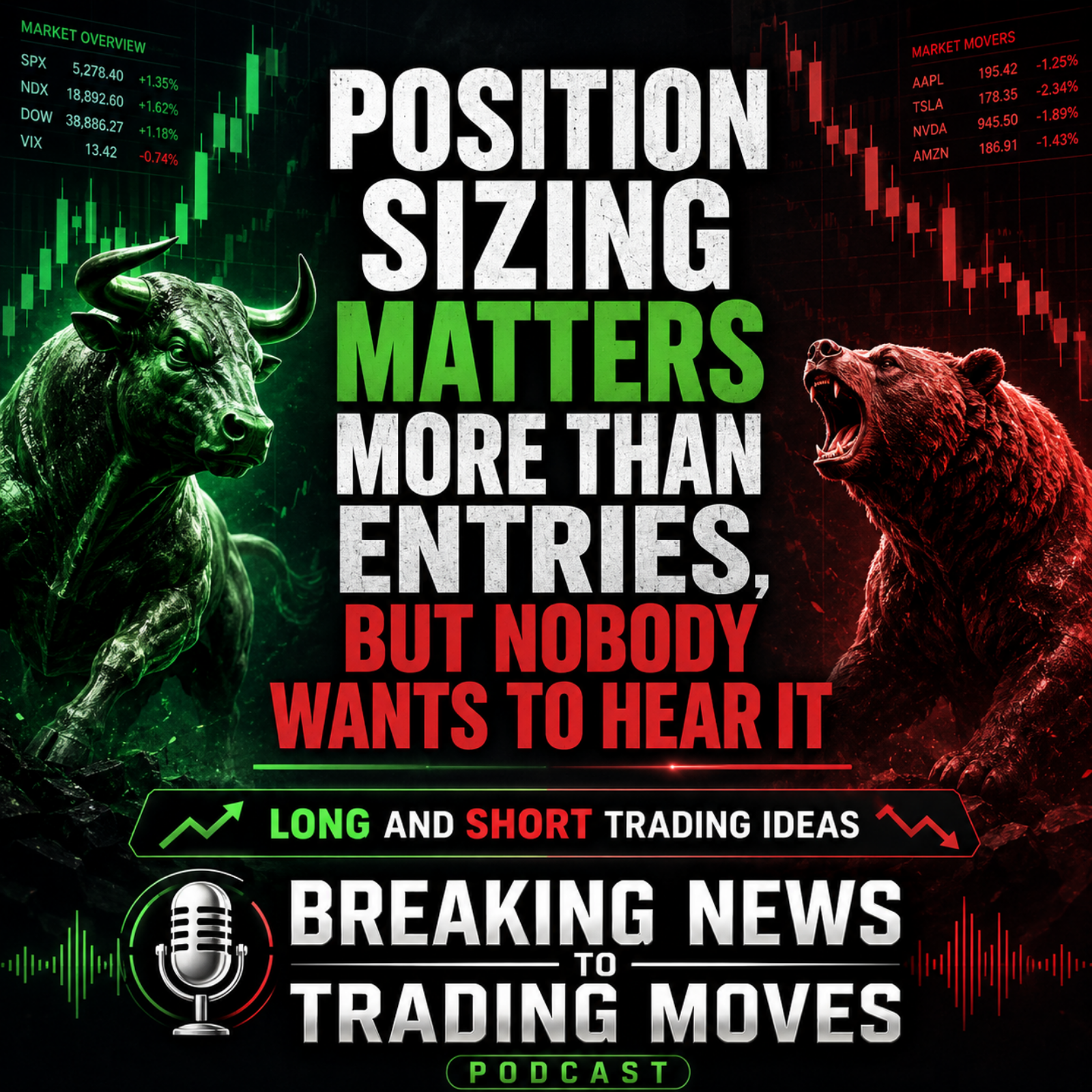 Position sizing matters more than entries, but nobody wants to hear it episode artwork