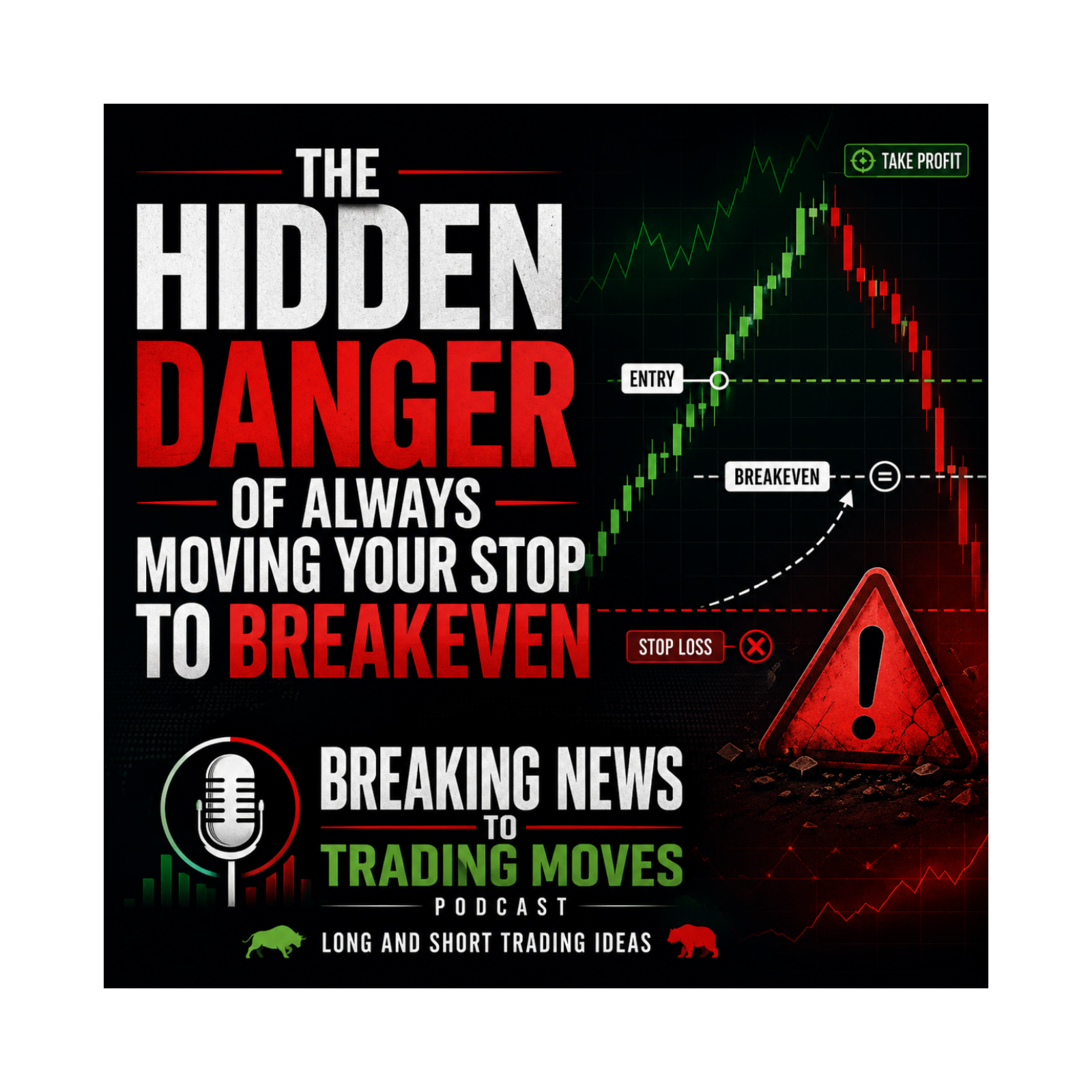 The hidden danger of always moving your stop to breakeven episode artwork